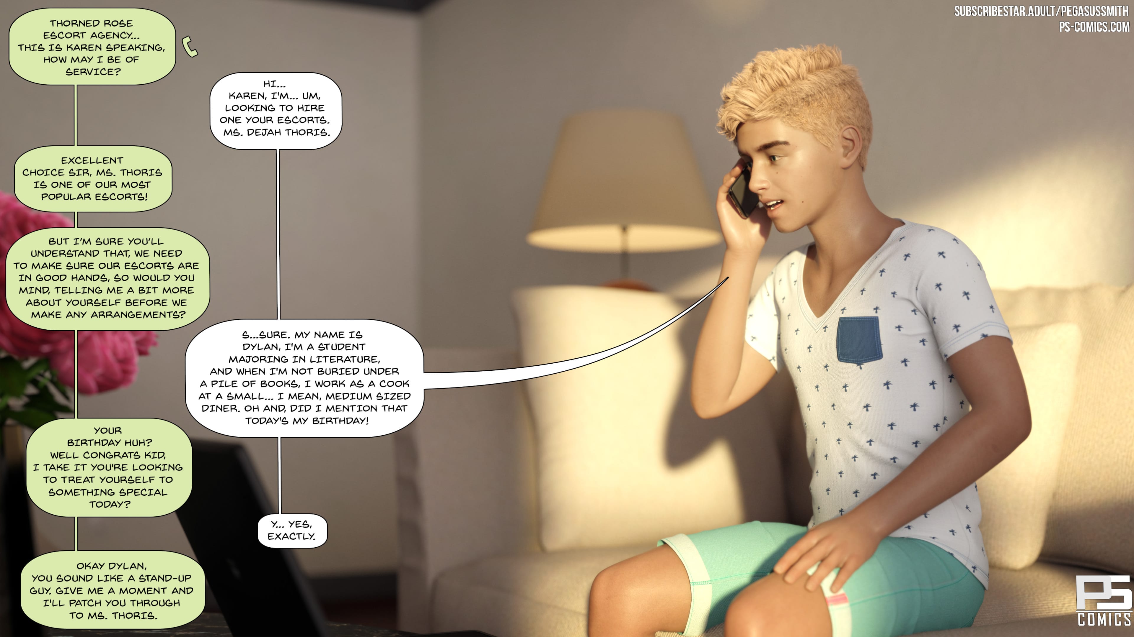 Au Naturel [Pegasus Smith] Bonus Story - Chapter 22.5 - Page 9