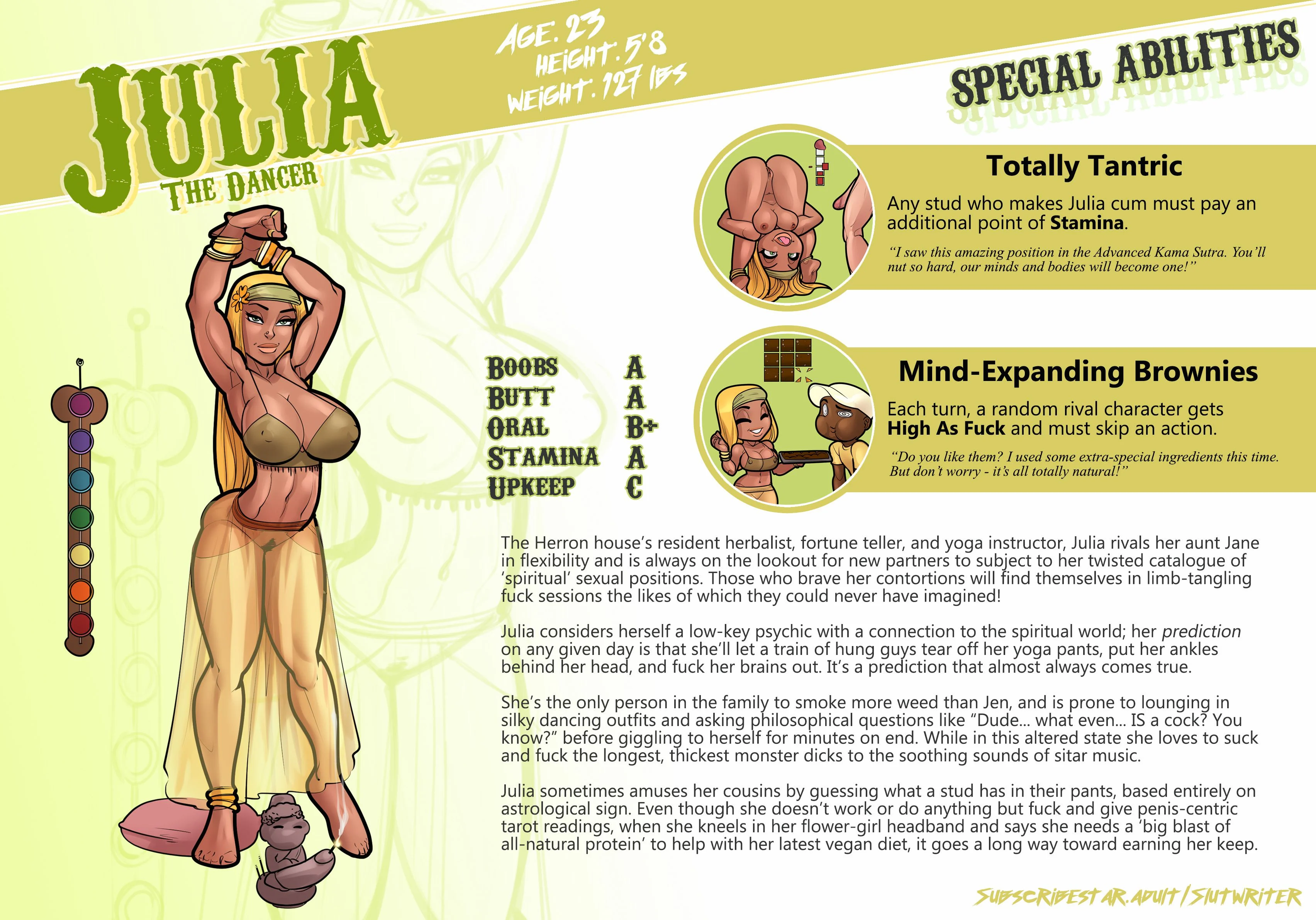 My Mom and Sister are Size Queen Sluts [Rabies T Lagomorph] Character Sheets - Page 12