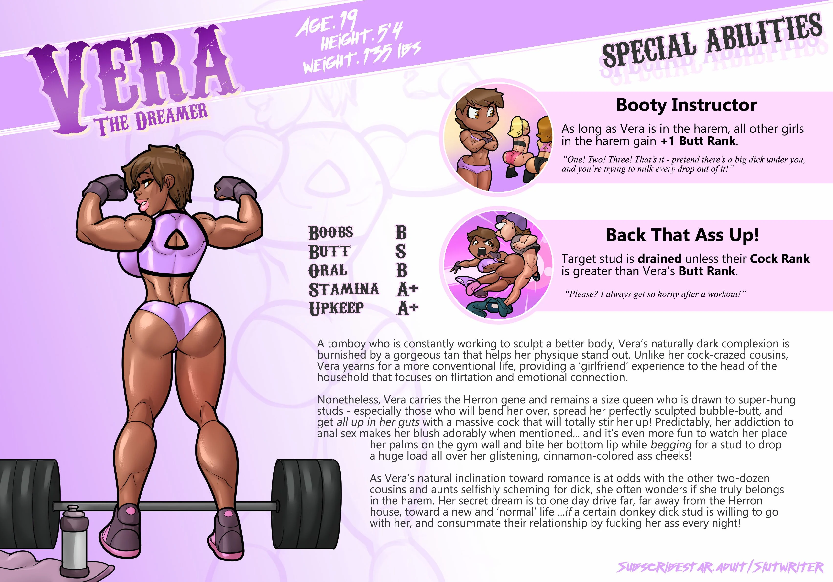 My Mom and Sister are Size Queen Sluts [Rabies T Lagomorph] Character Sheets - Page 15
