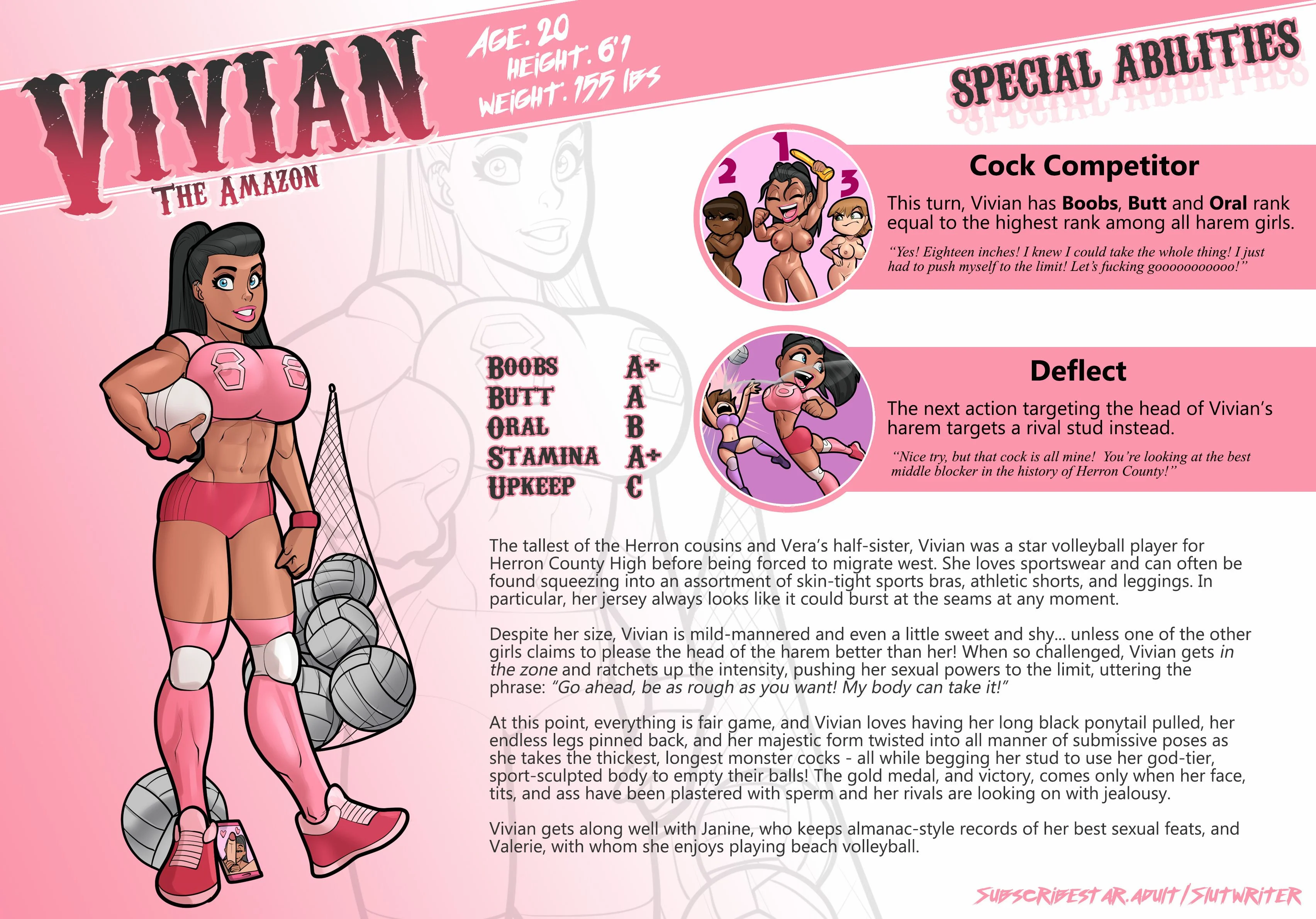 My Mom and Sister are Size Queen Sluts [Rabies T Lagomorph] Character Sheets - Page 20