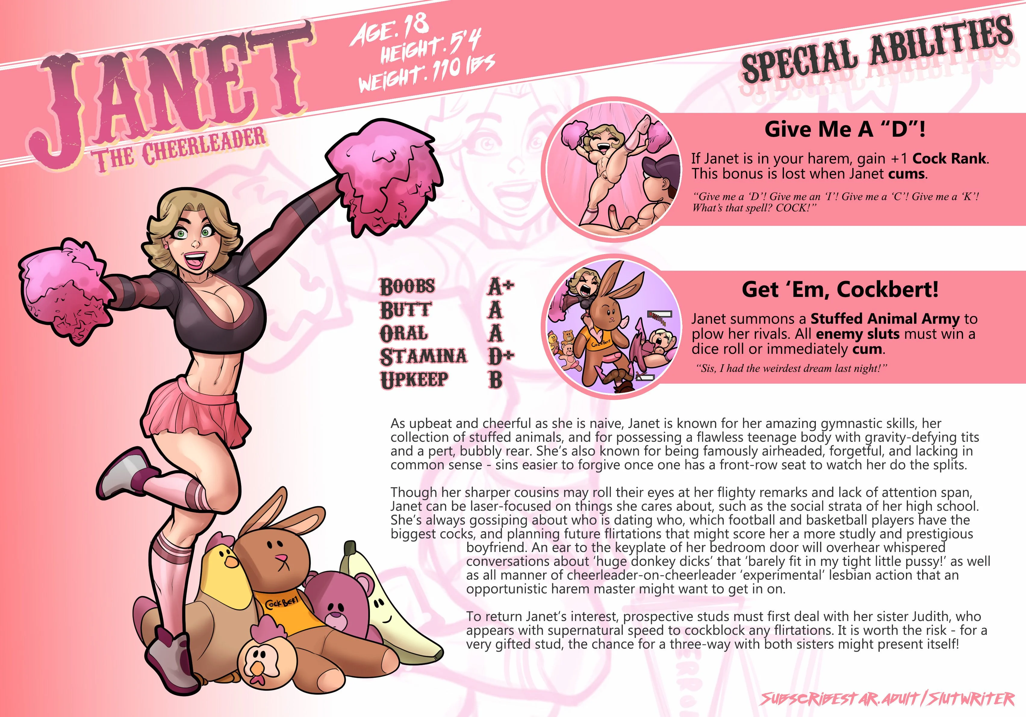 My Mom and Sister are Size Queen Sluts [Rabies T Lagomorph] Character Sheets - Page 3