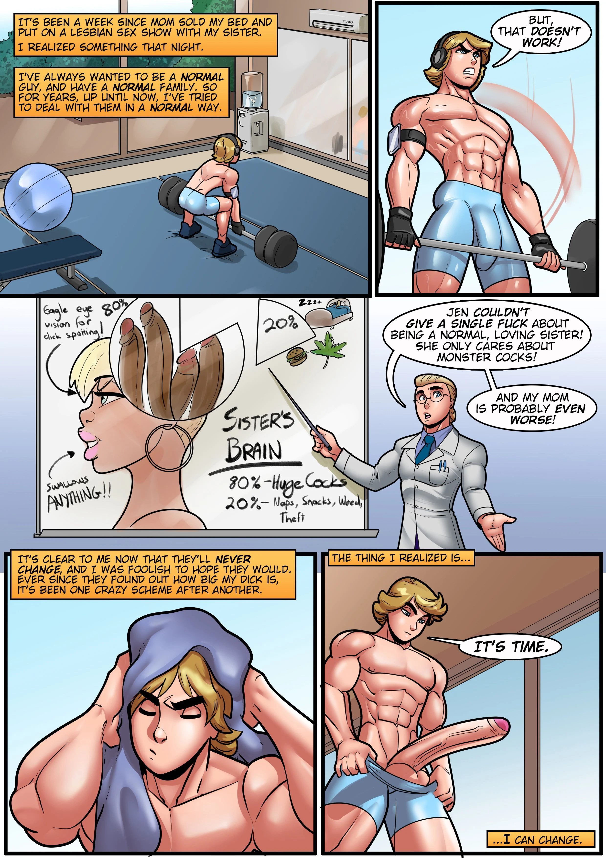 My Mom and Sister are Size Queen Sluts [Rabies T Lagomorph] Chapter 3 - Page 2