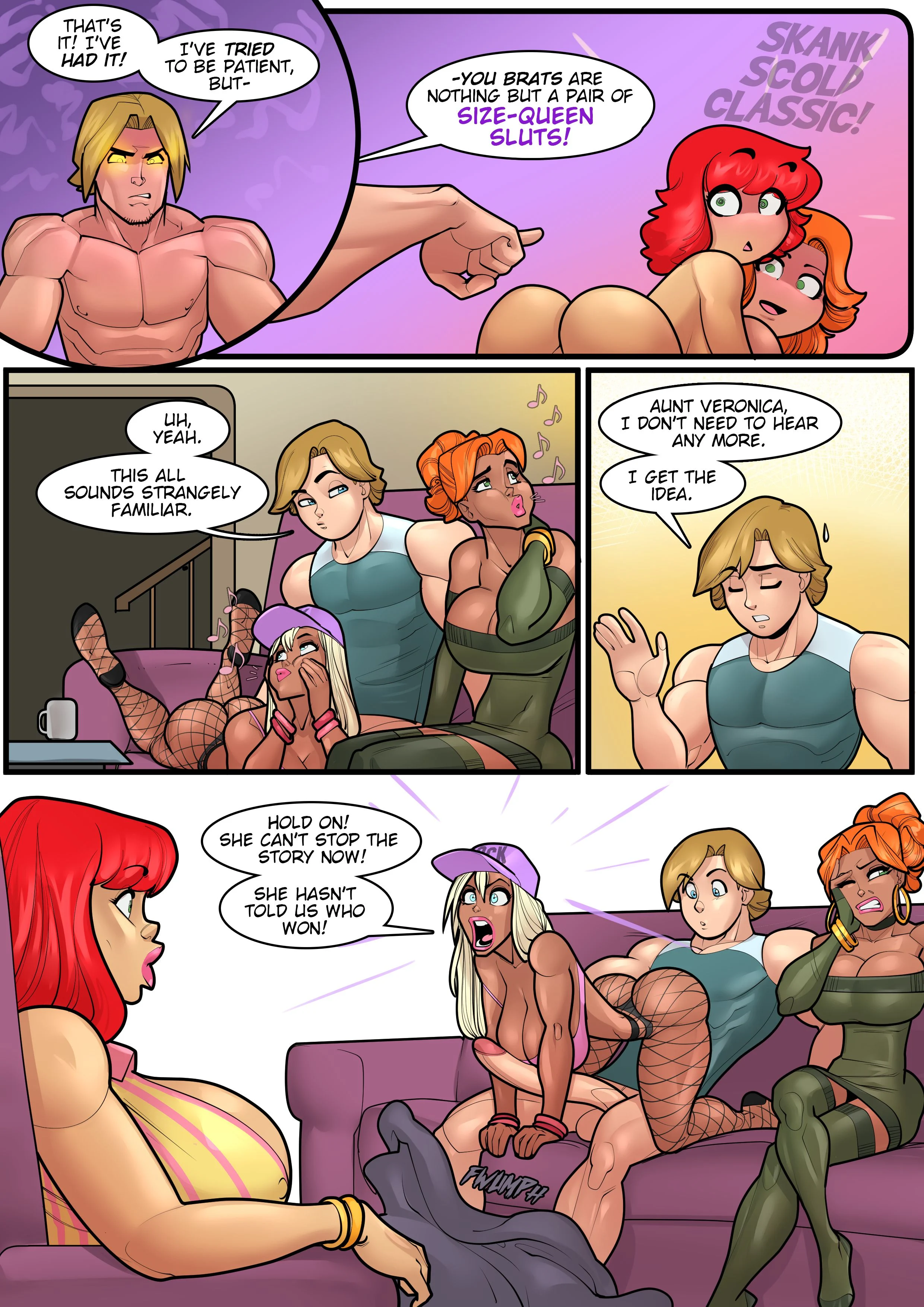 My Mom and Sister are Size Queen Sluts [Rabies T Lagomorph] Chapter 4 - Page 29
