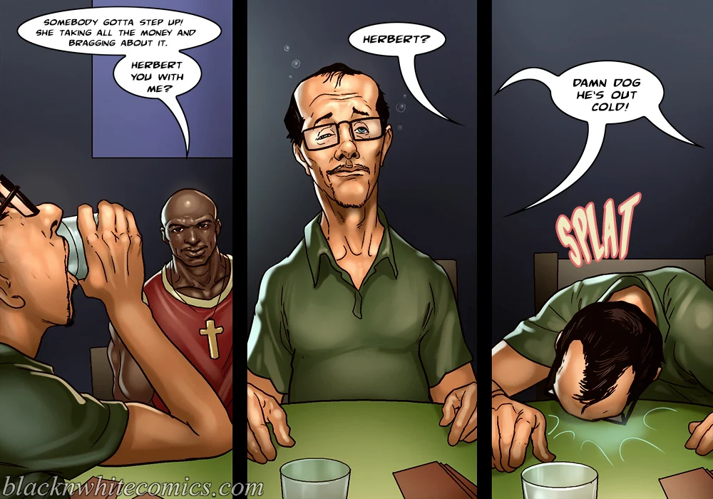 The Poker Game [BlackNWhiteComics] Chapter 2 - Page 10