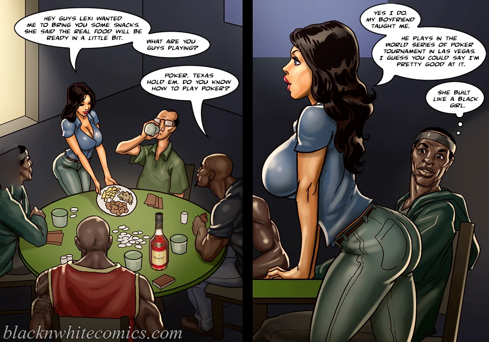 The Poker Game [BlackNWhiteComics] Chapter 2 - Page 7