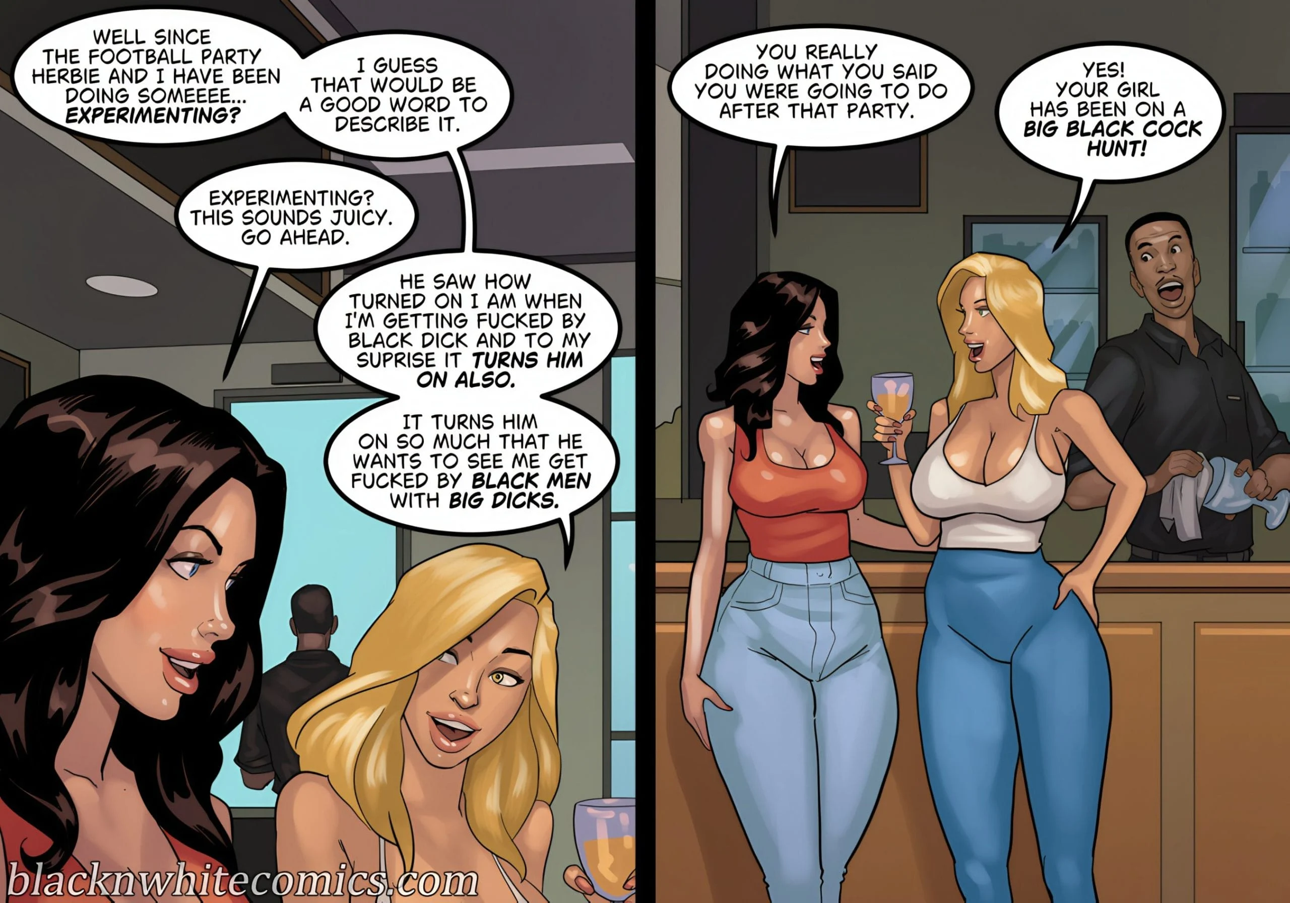 The Poker Game [BlackNWhiteComics] Chapter 4 - Page 23