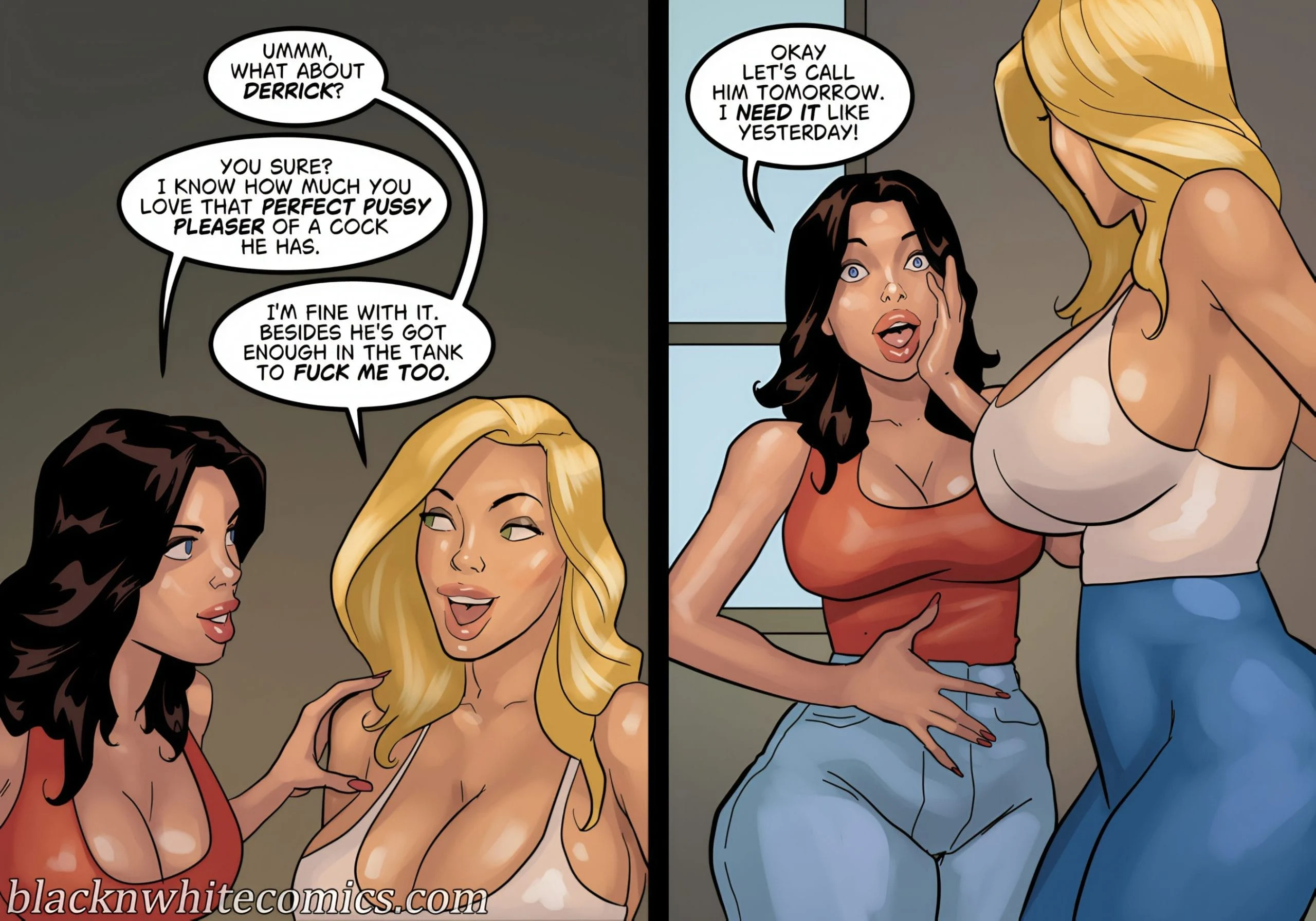 The Poker Game [BlackNWhiteComics] Chapter 4 - Page 30