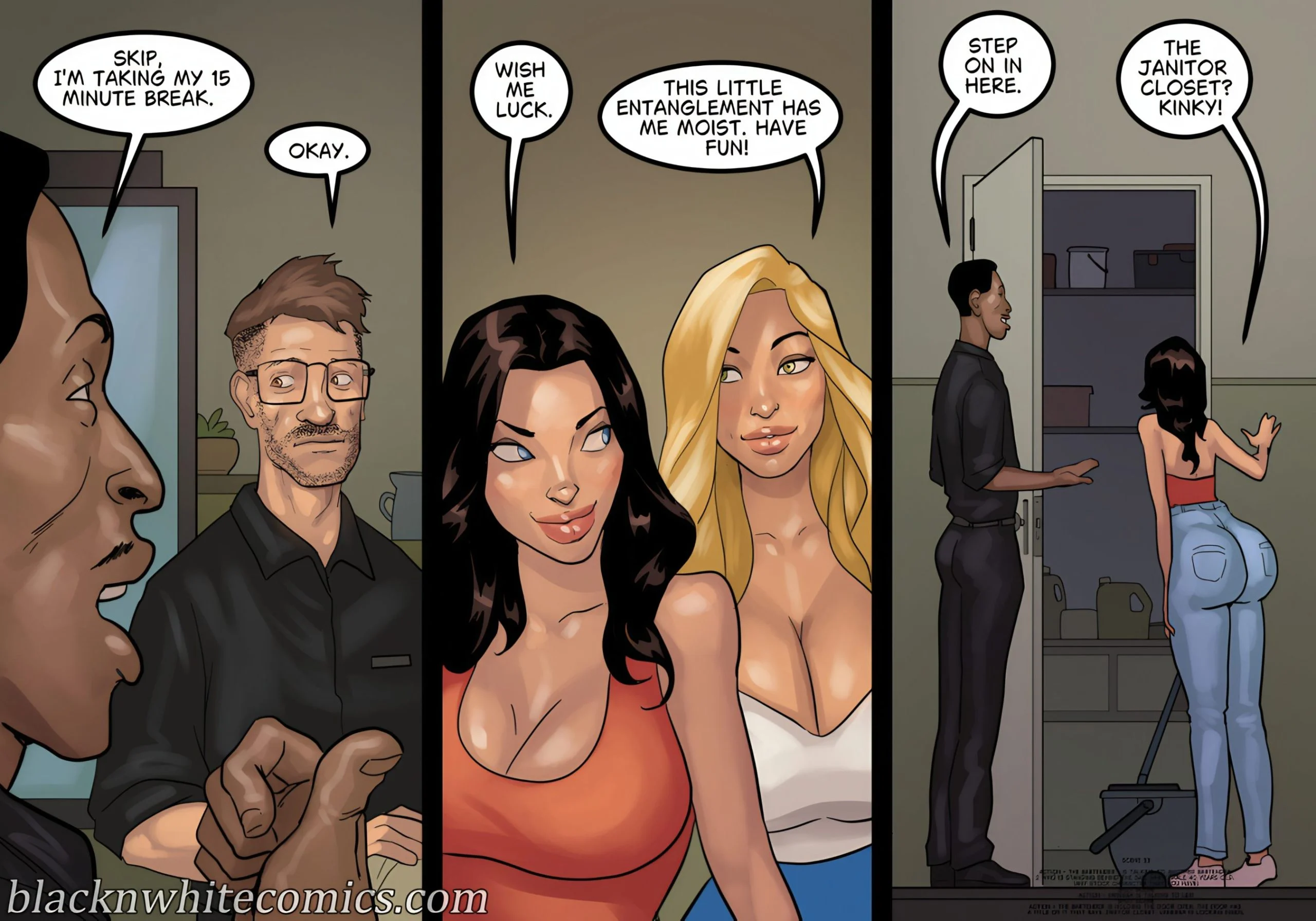 The Poker Game [BlackNWhiteComics] Chapter 4 - Page 34