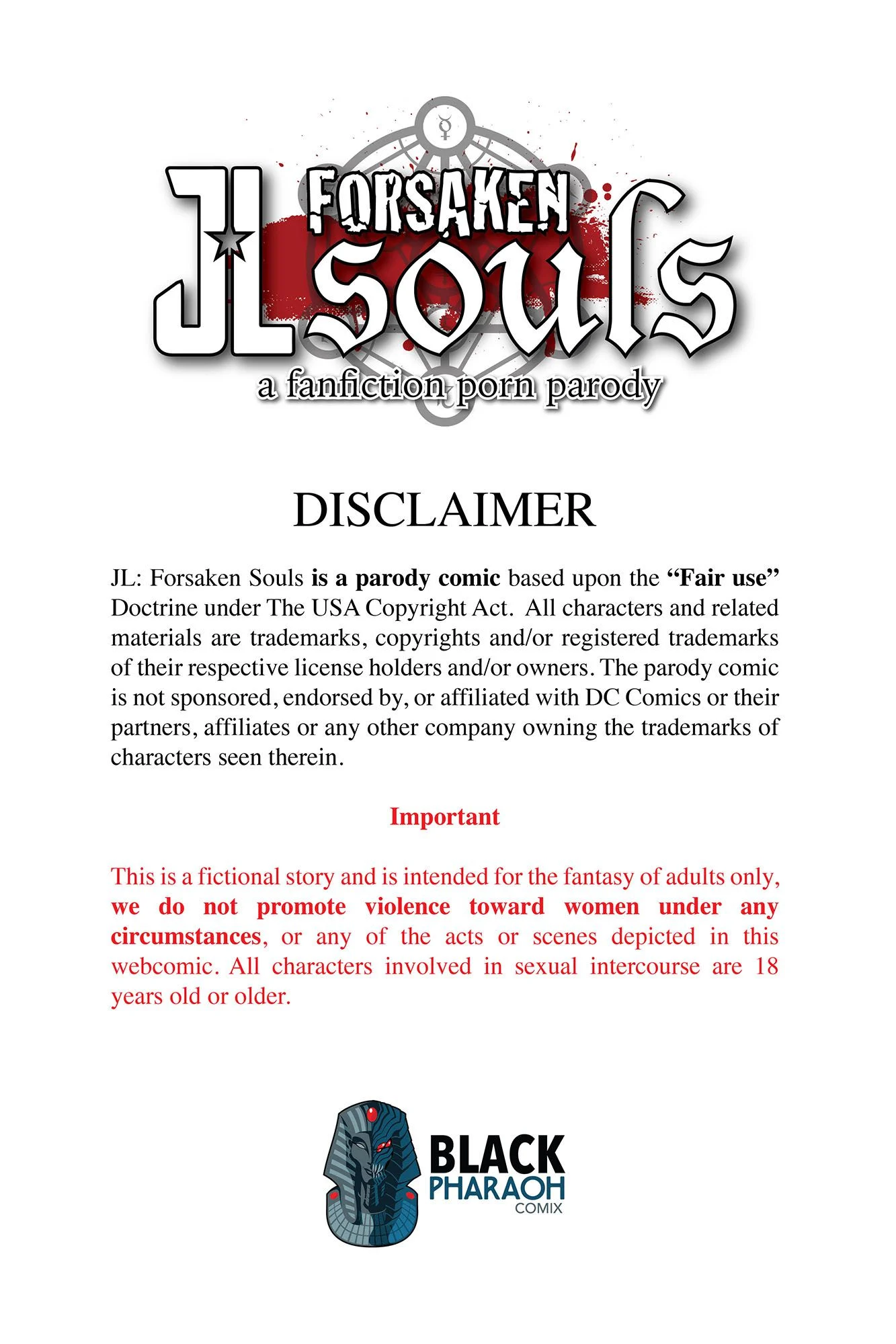 JL Forsaken Souls (Justice League) [The Black Pharaoh] Chapter 1 - Page 3
