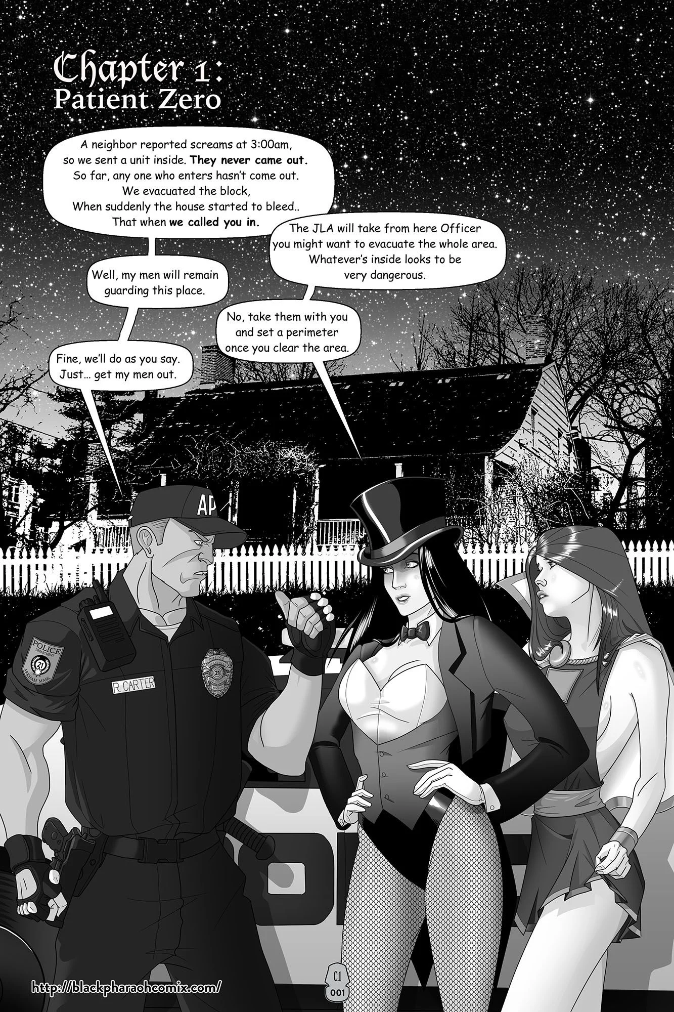 JL Forsaken Souls (Justice League) [The Black Pharaoh] Chapter 1 - Page 4