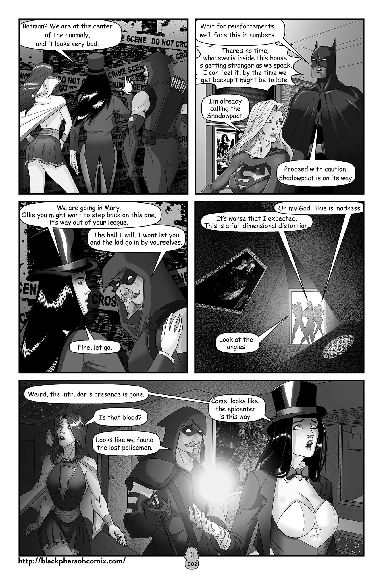 JL Forsaken Souls (Justice League) [The Black Pharaoh] Chapter 1 - Page 5