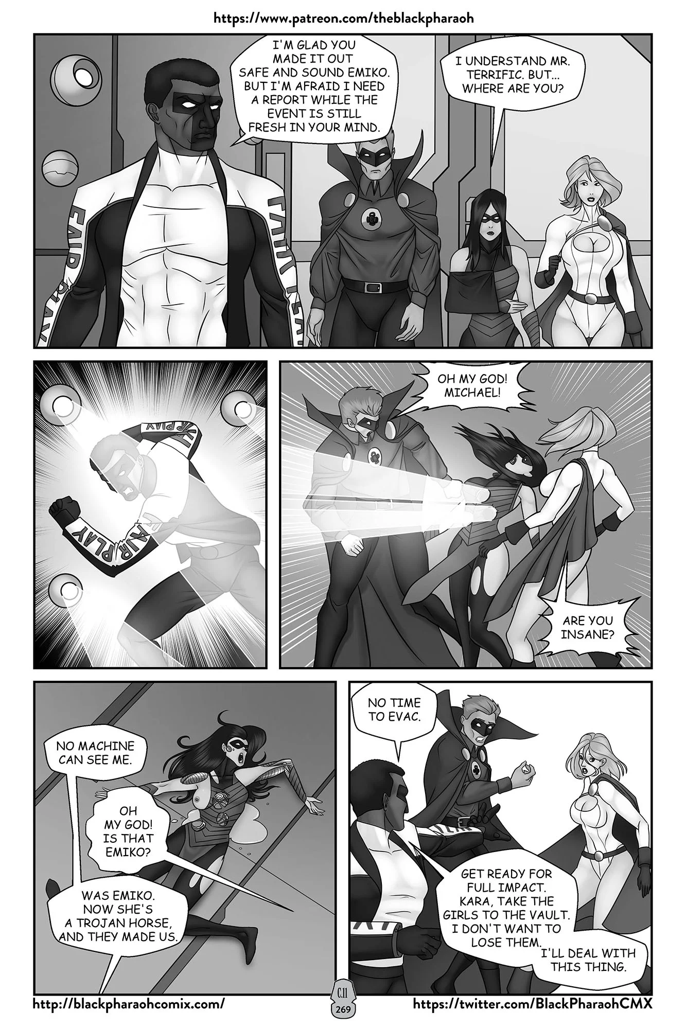 JL Forsaken Souls (Justice League) [The Black Pharaoh] Chapter 11 - Page 4