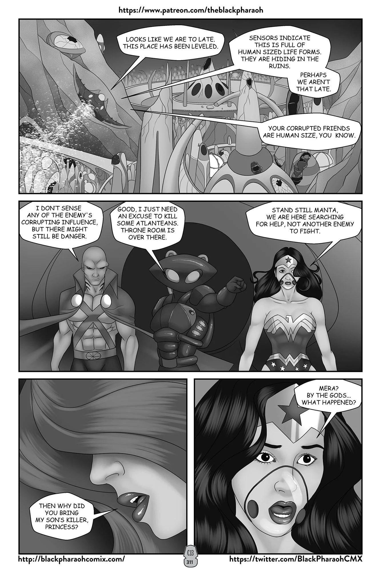 JL Forsaken Souls (Justice League) [The Black Pharaoh] Chapter 13 - Page 4