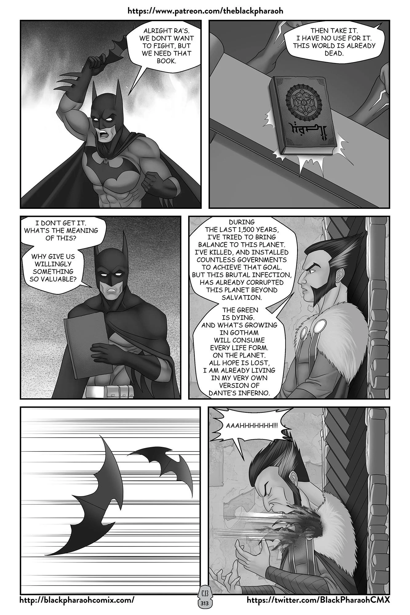 JL Forsaken Souls (Justice League) [The Black Pharaoh] Chapter 13 - Page 6