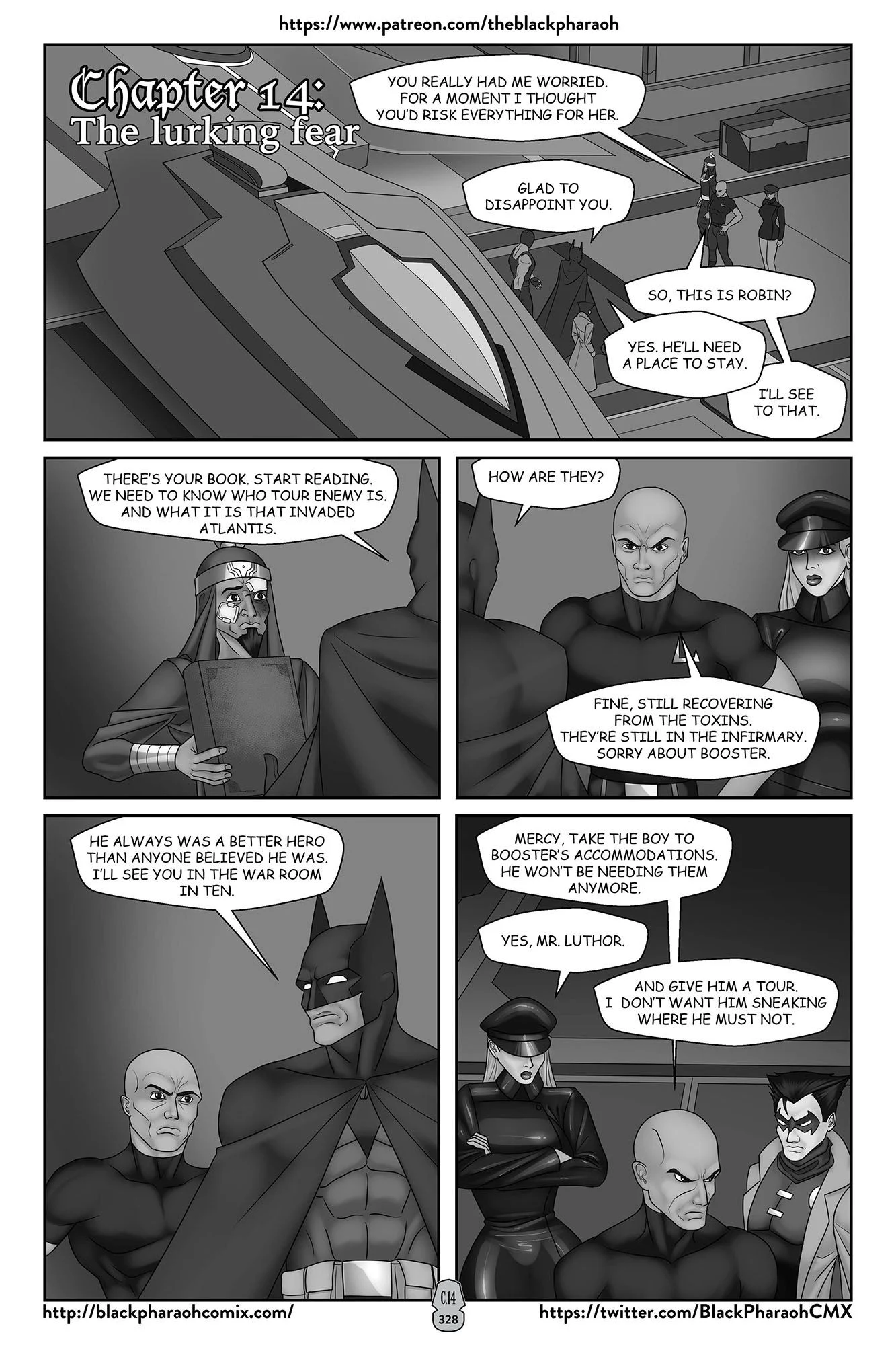 JL Forsaken Souls (Justice League) [The Black Pharaoh] Chapter 14 - Page 1