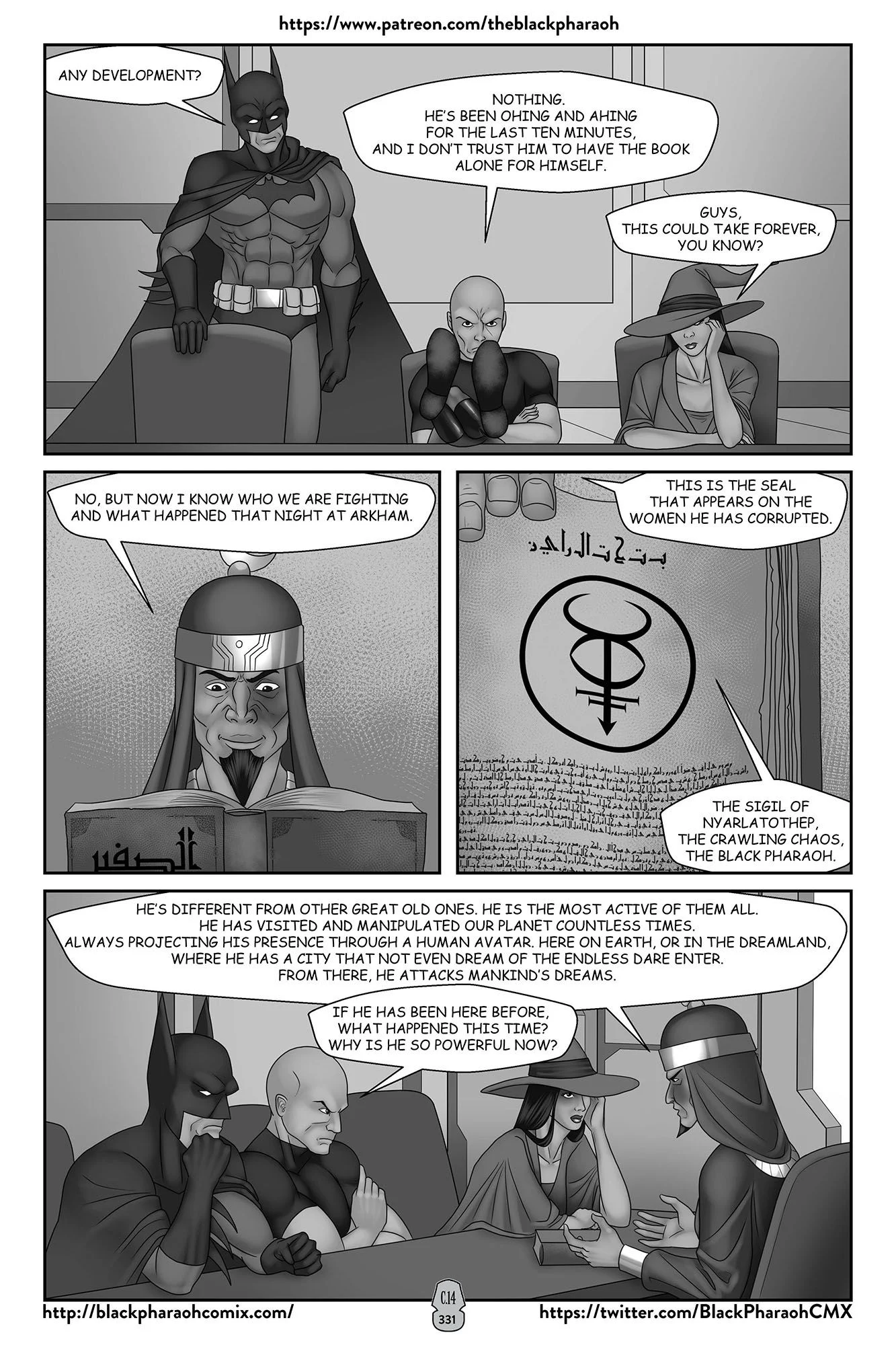 JL Forsaken Souls (Justice League) [The Black Pharaoh] Chapter 14 - Page 4