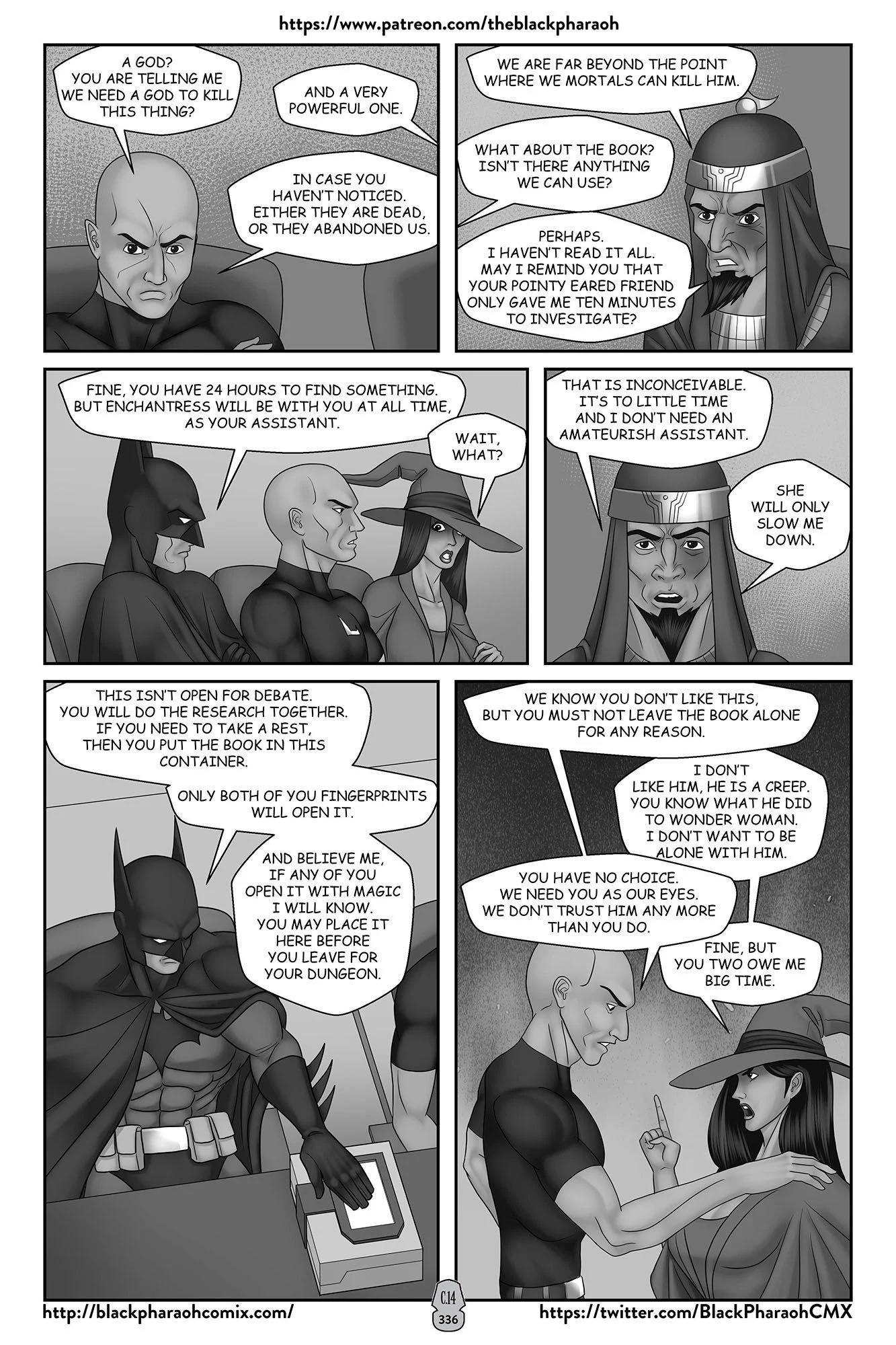 JL Forsaken Souls (Justice League) [The Black Pharaoh] Chapter 14 - Page 9