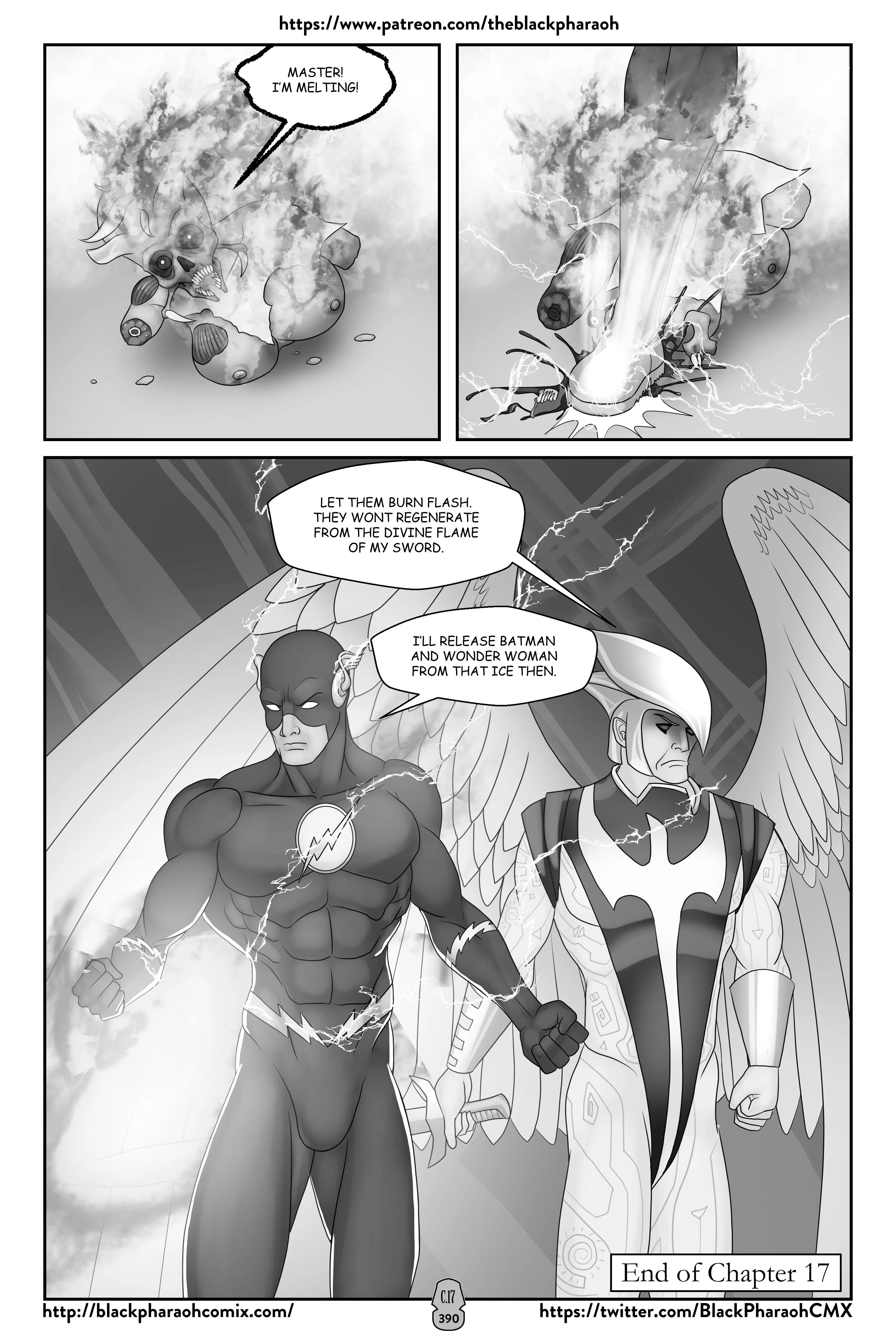 JL Forsaken Souls (Justice League) [The Black Pharaoh] Chapter 17 - Page 14