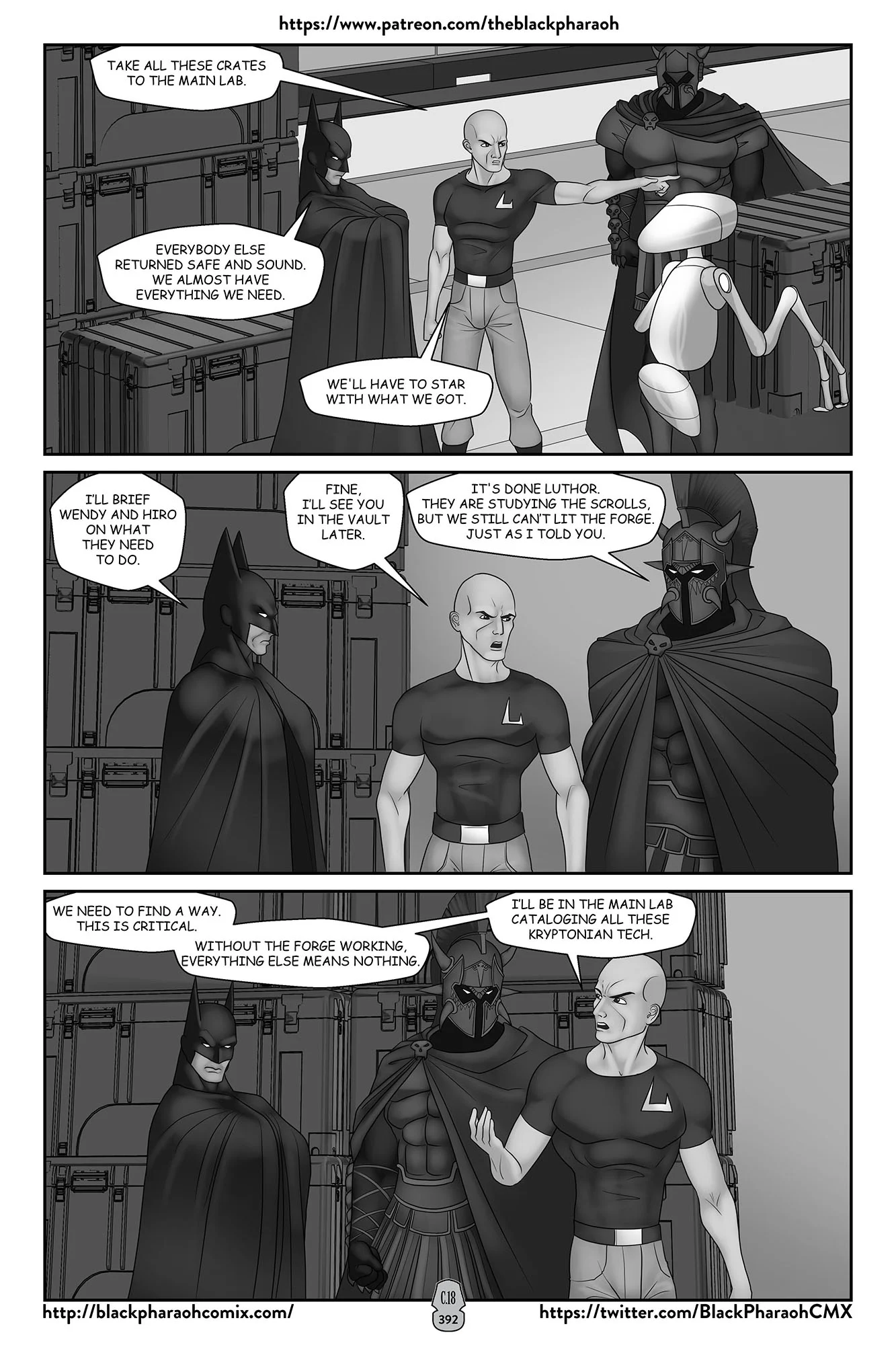 JL Forsaken Souls (Justice League) [The Black Pharaoh] Chapter 18 - Page 2