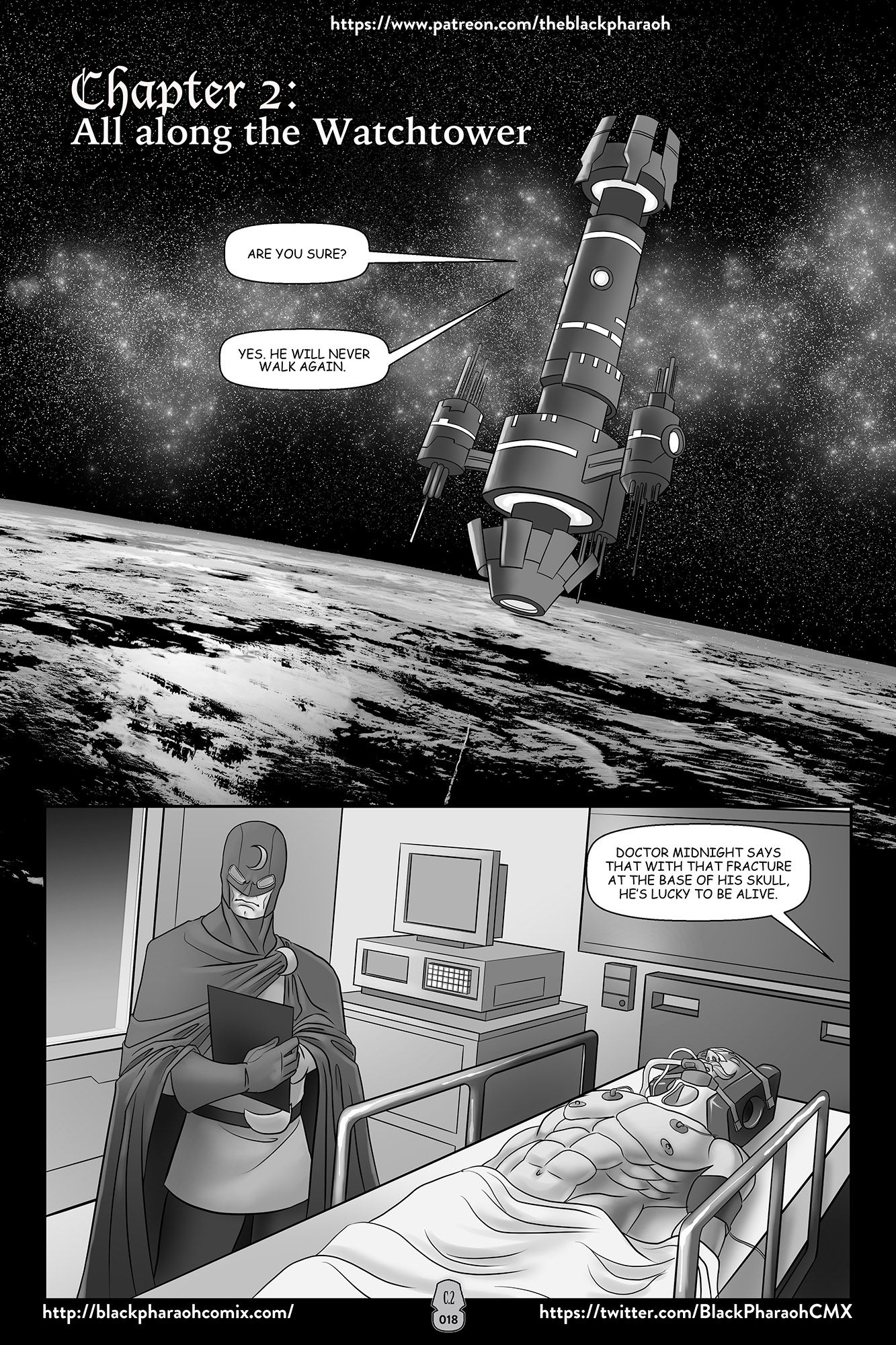 JL Forsaken Souls (Justice League) [The Black Pharaoh] Chapter 2 - Page 1