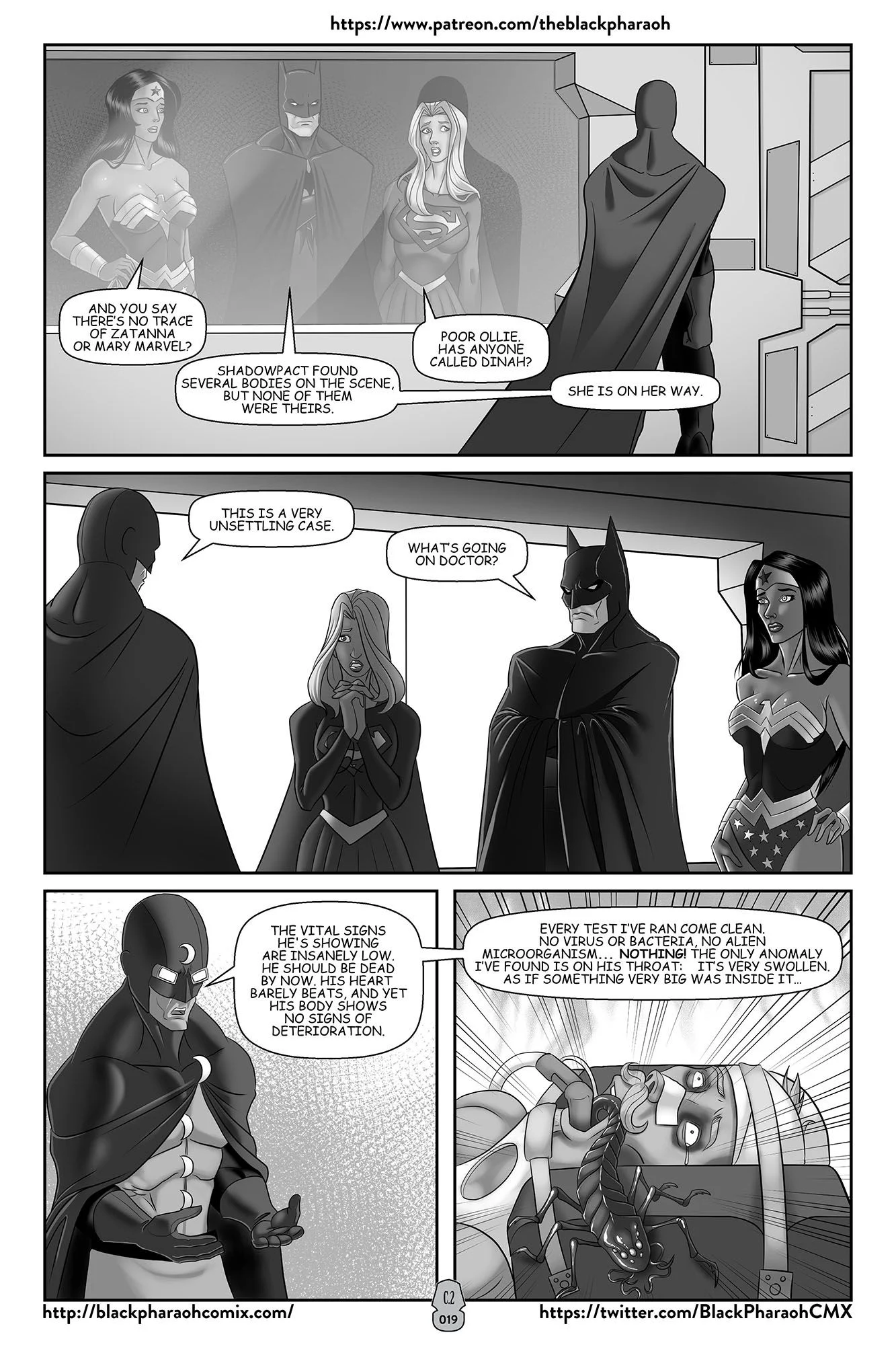 JL Forsaken Souls (Justice League) [The Black Pharaoh] Chapter 2 - Page 2