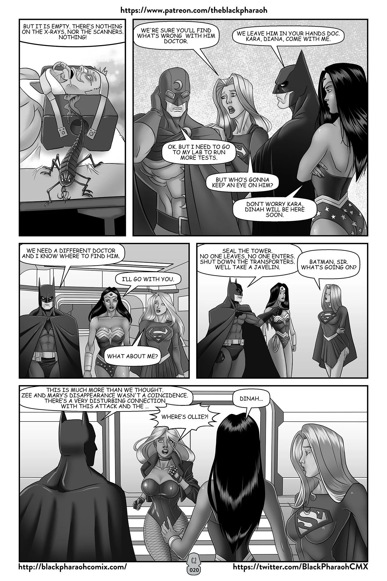 JL Forsaken Souls (Justice League) [The Black Pharaoh] Chapter 2 - Page 3