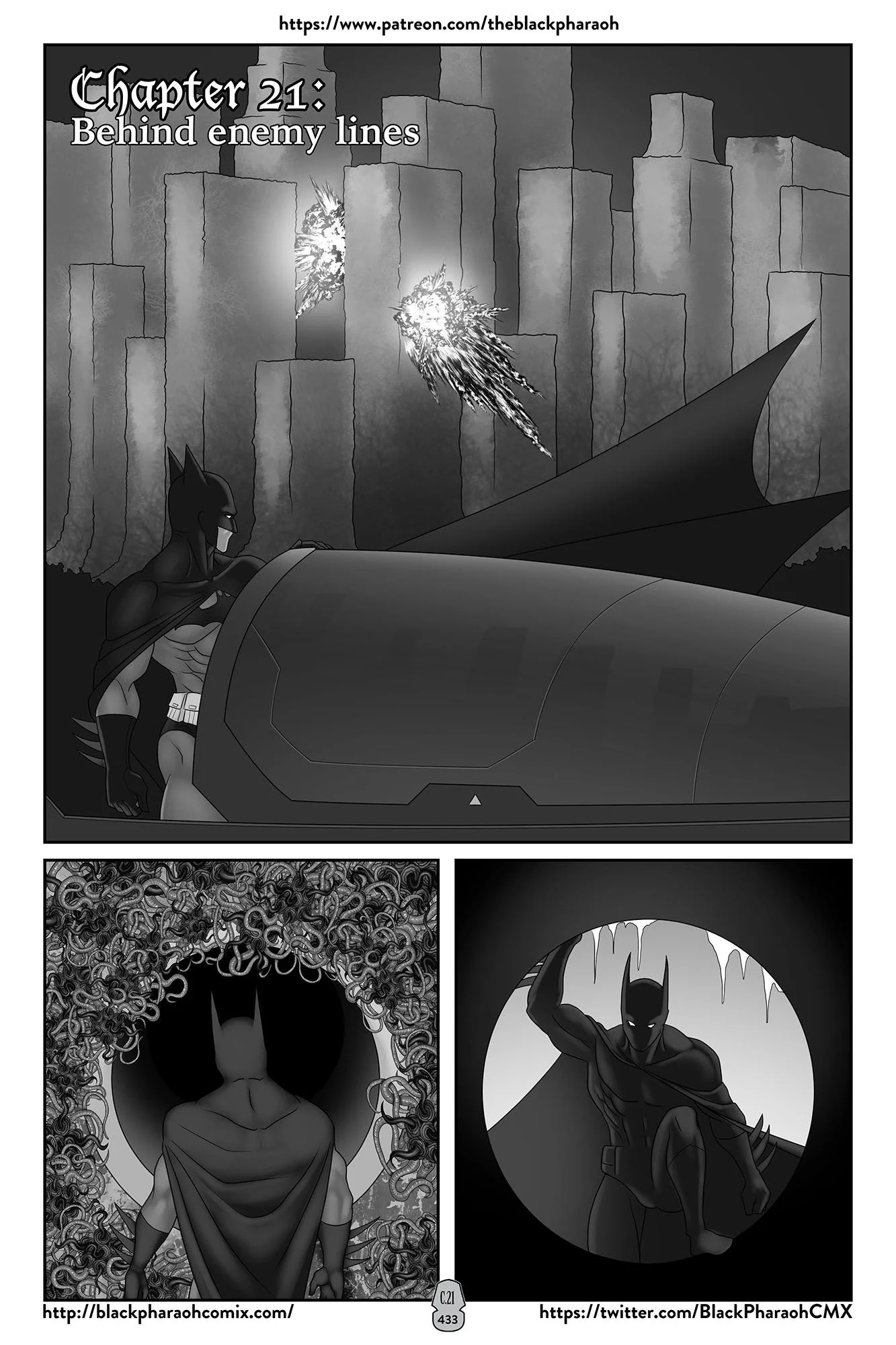 JL Forsaken Souls (Justice League) [The Black Pharaoh] Chapter 21 - Page 1