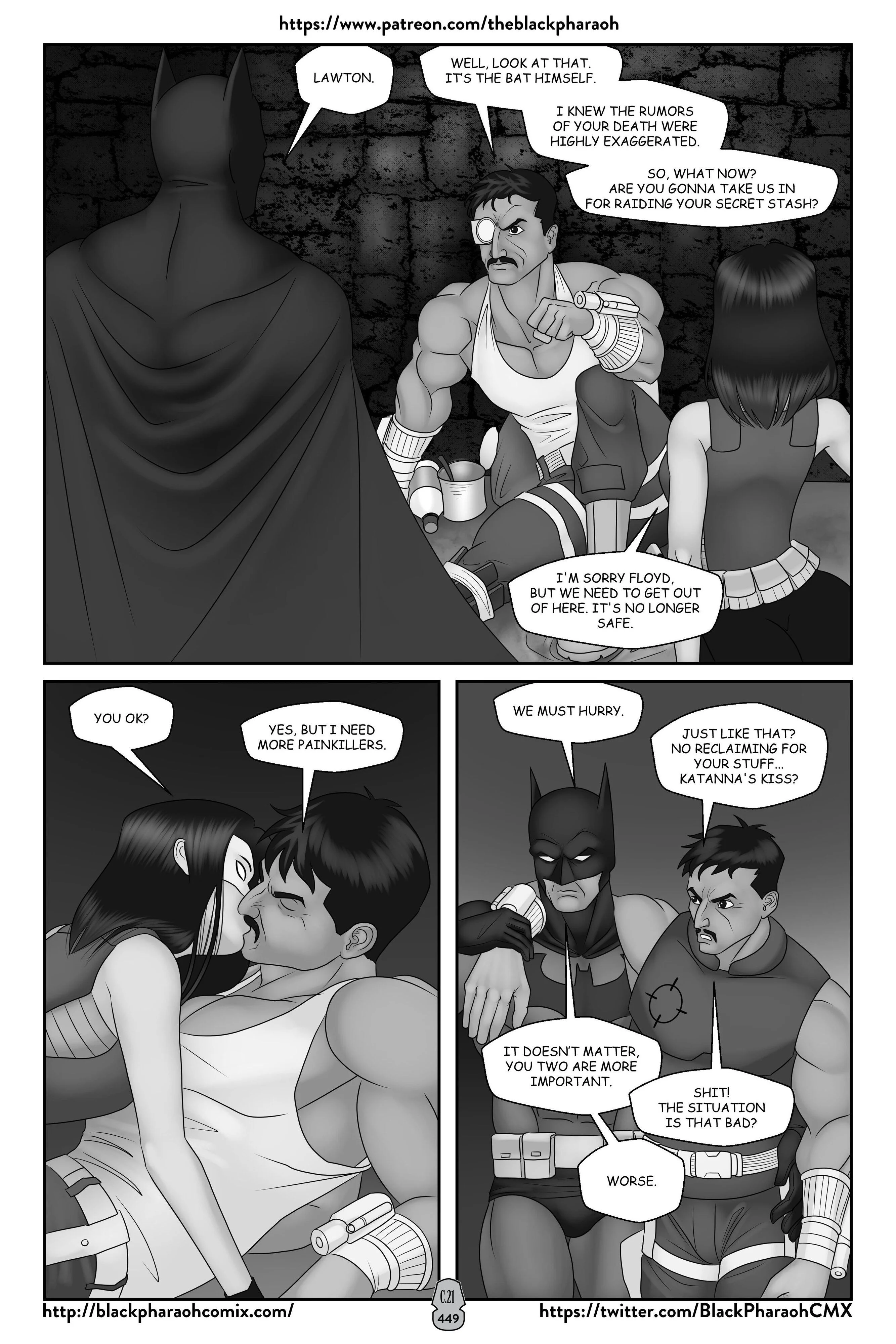 JL Forsaken Souls (Justice League) [The Black Pharaoh] Chapter 21 - Page 17