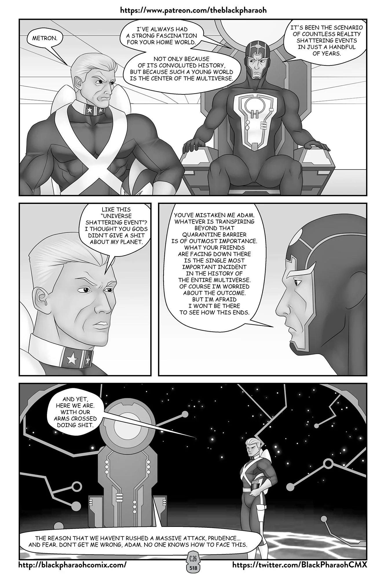 JL Forsaken Souls (Justice League) [The Black Pharaoh] Chapter 26 - Page 2