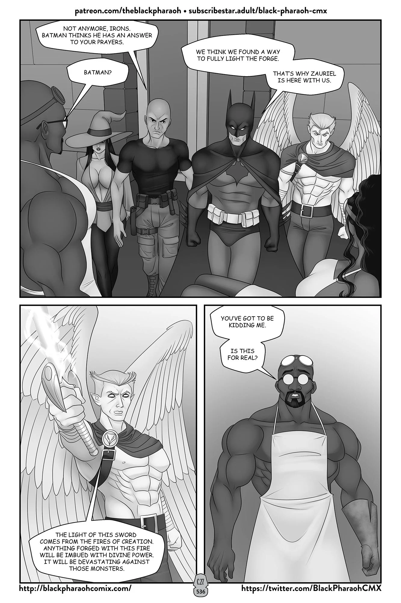 JL Forsaken Souls (Justice League) [The Black Pharaoh] Chapter 27 - Page 8