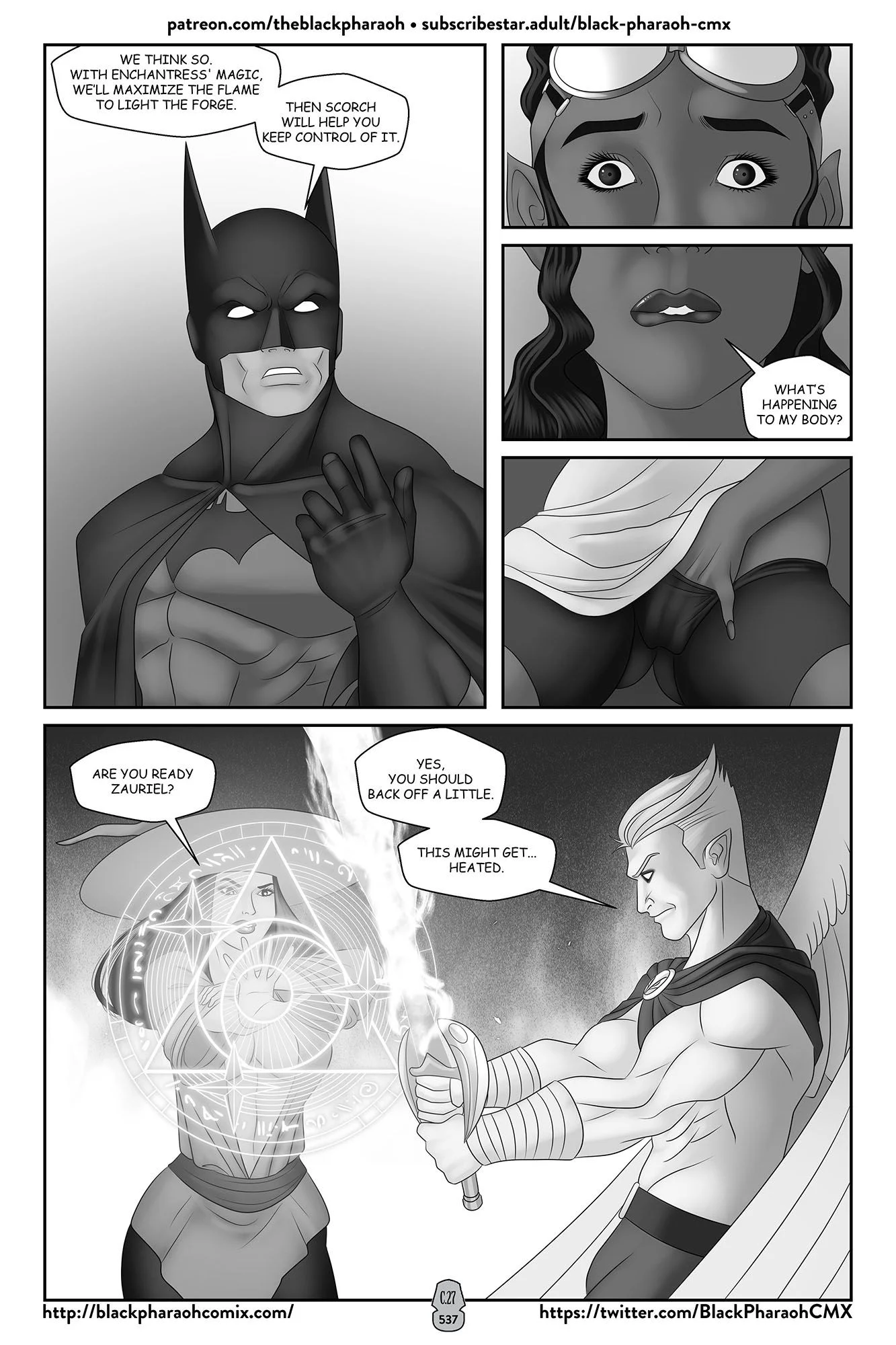 JL Forsaken Souls (Justice League) [The Black Pharaoh] Chapter 27 - Page 9