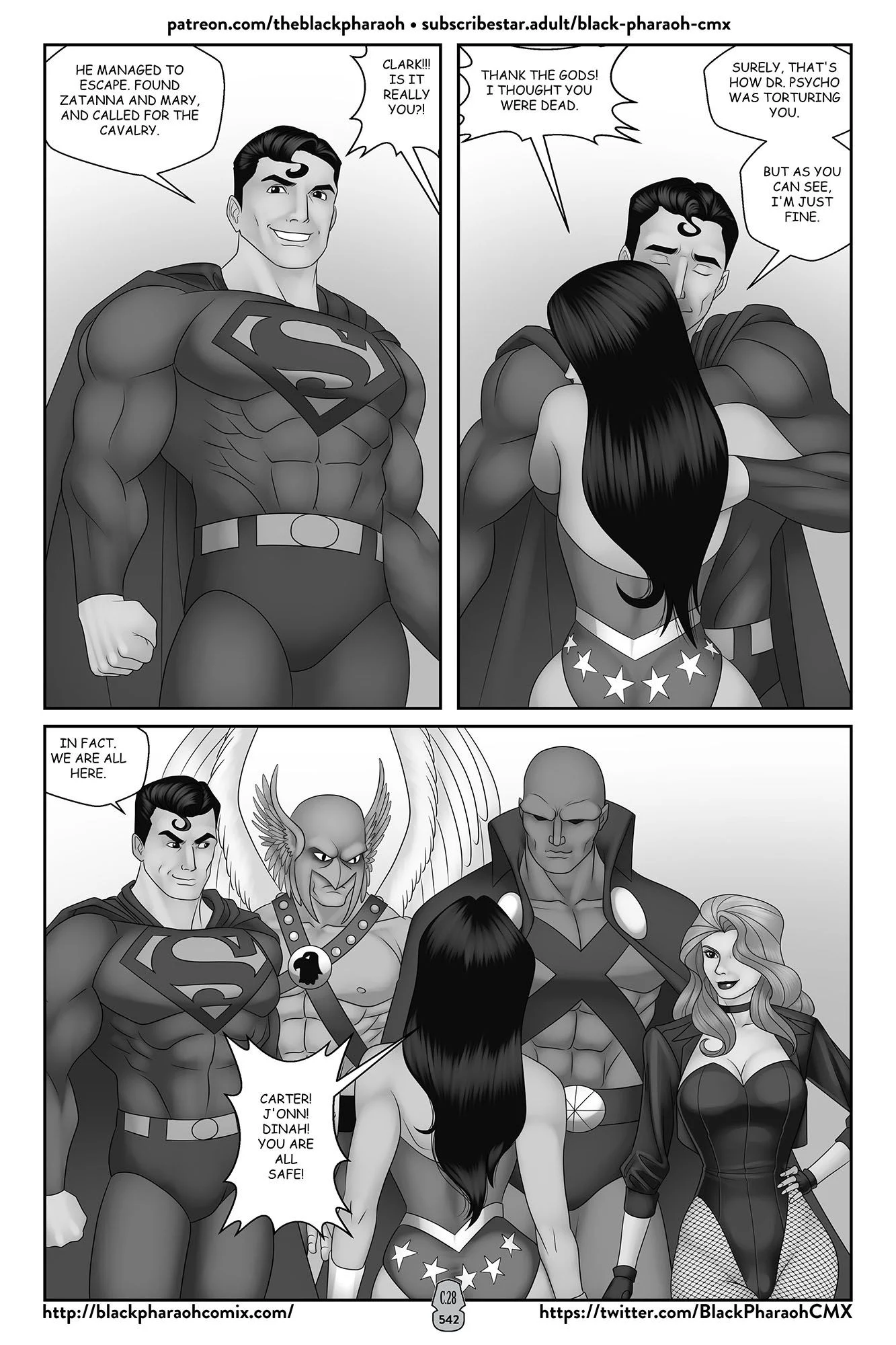 JL Forsaken Souls (Justice League) [The Black Pharaoh] Chapter 28 - Page 4