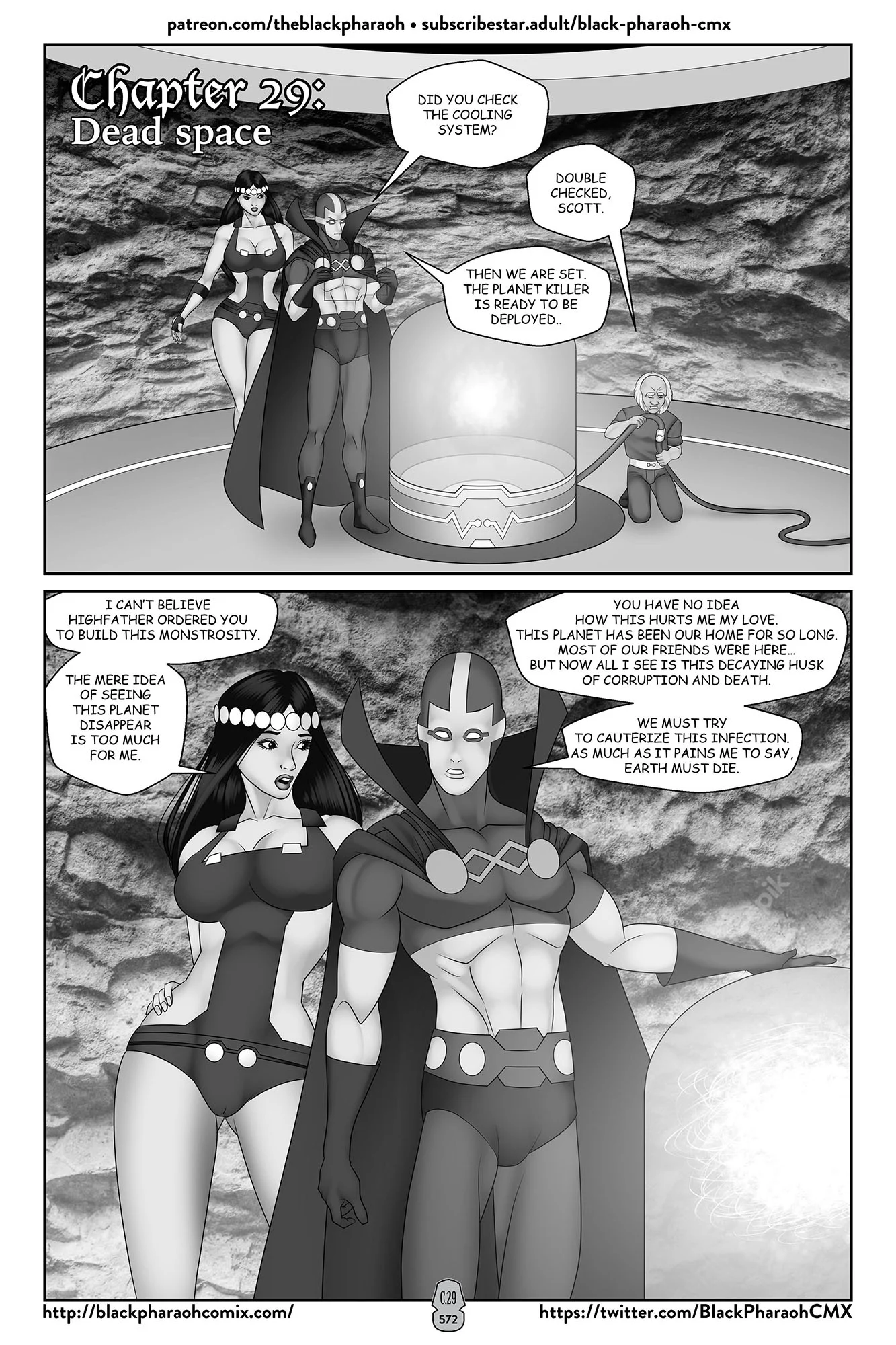 JL Forsaken Souls (Justice League) [The Black Pharaoh] Chapter 29 - Page 1
