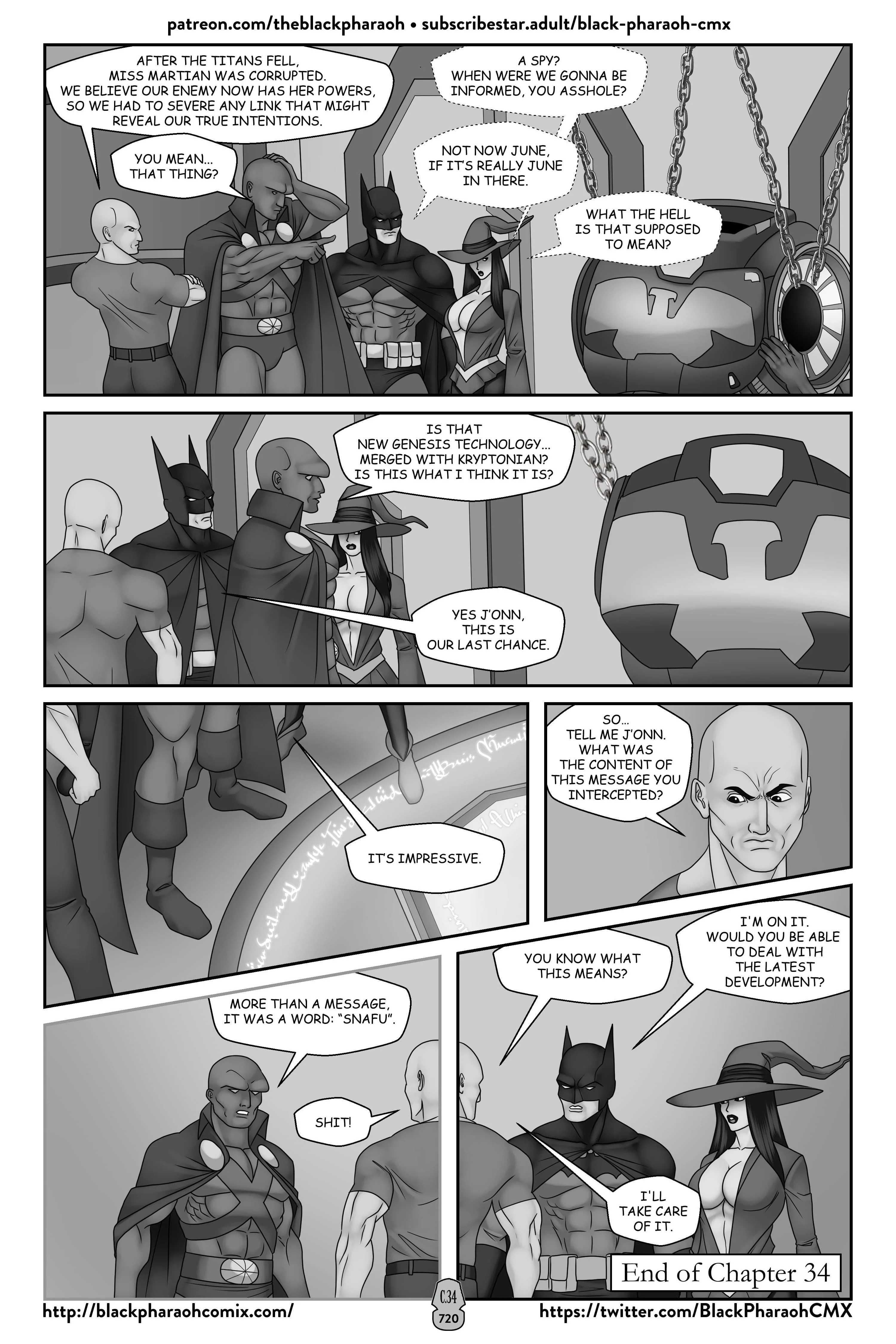 JL Forsaken Souls (Justice League) [The Black Pharaoh] Chapter 34 - Page 10