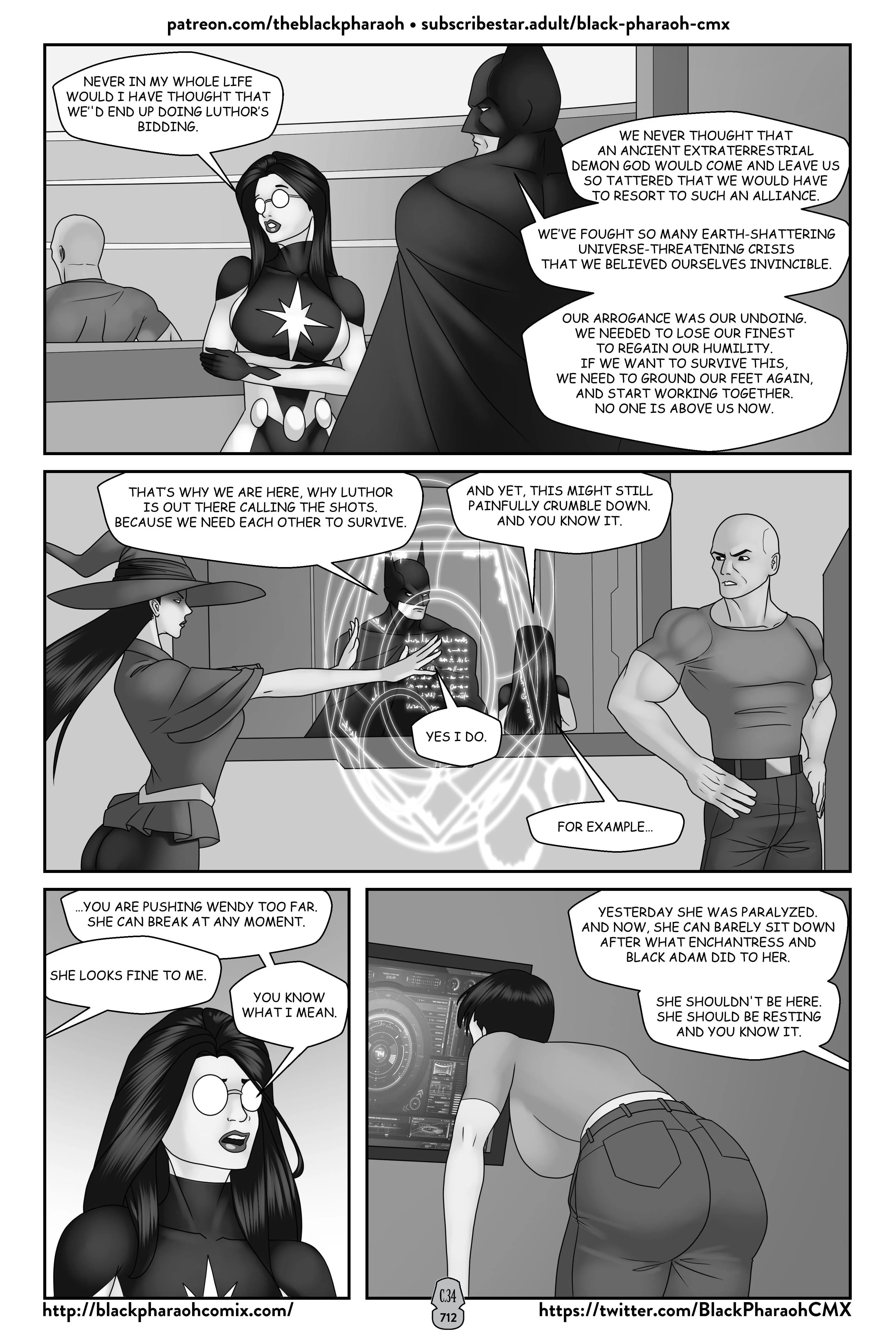 JL Forsaken Souls (Justice League) [The Black Pharaoh] Chapter 34 - Page 2