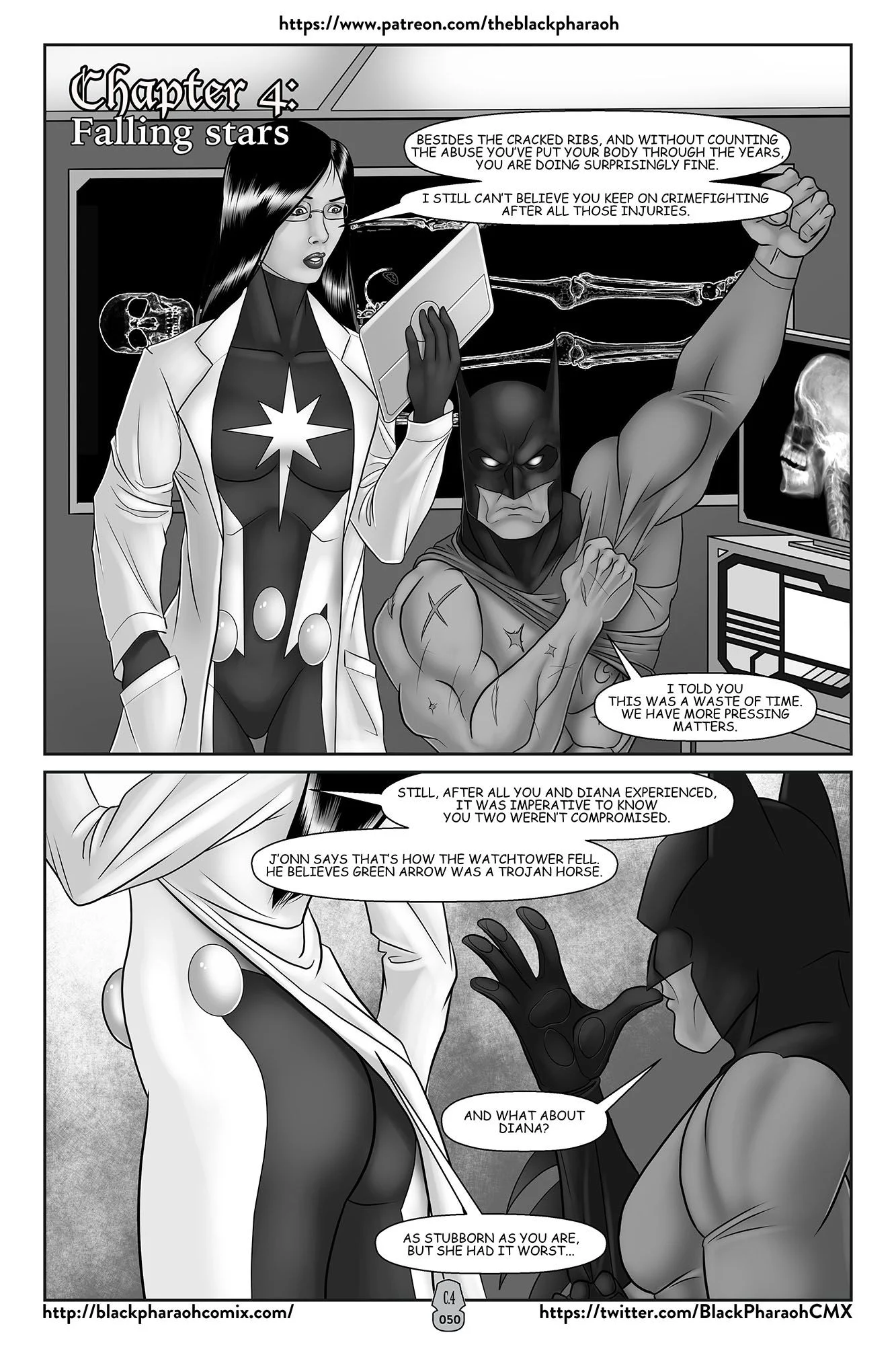 JL Forsaken Souls (Justice League) [The Black Pharaoh] Chapter 4 - Page 1