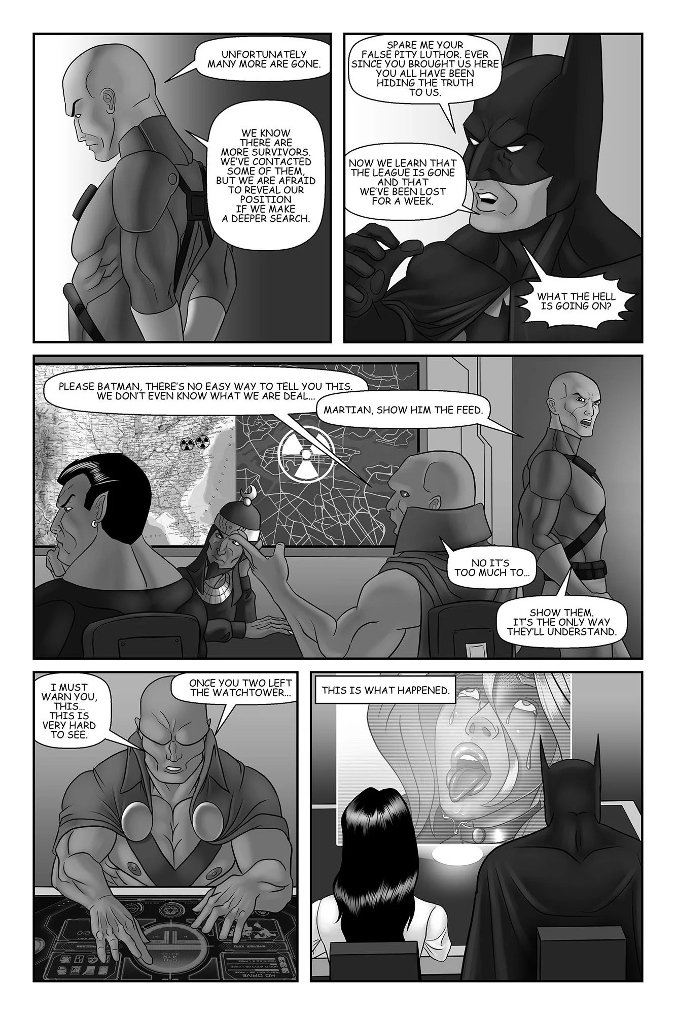 JL Forsaken Souls (Justice League) [The Black Pharaoh] Chapter 4 - Page 7