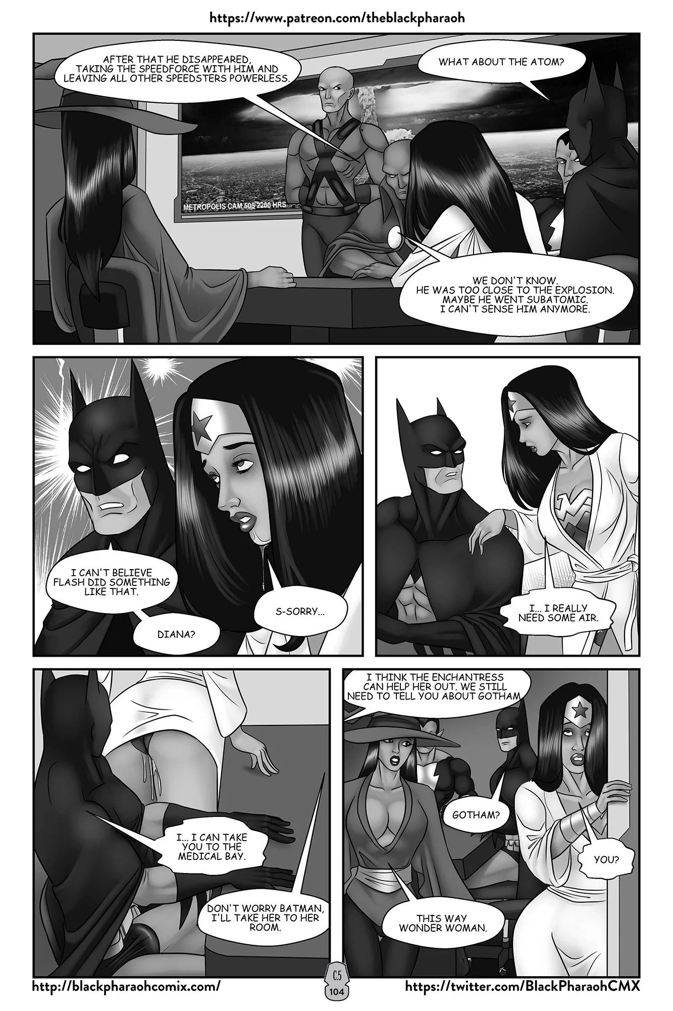 JL Forsaken Souls (Justice League) [The Black Pharaoh] Chapter 5 - Page 28