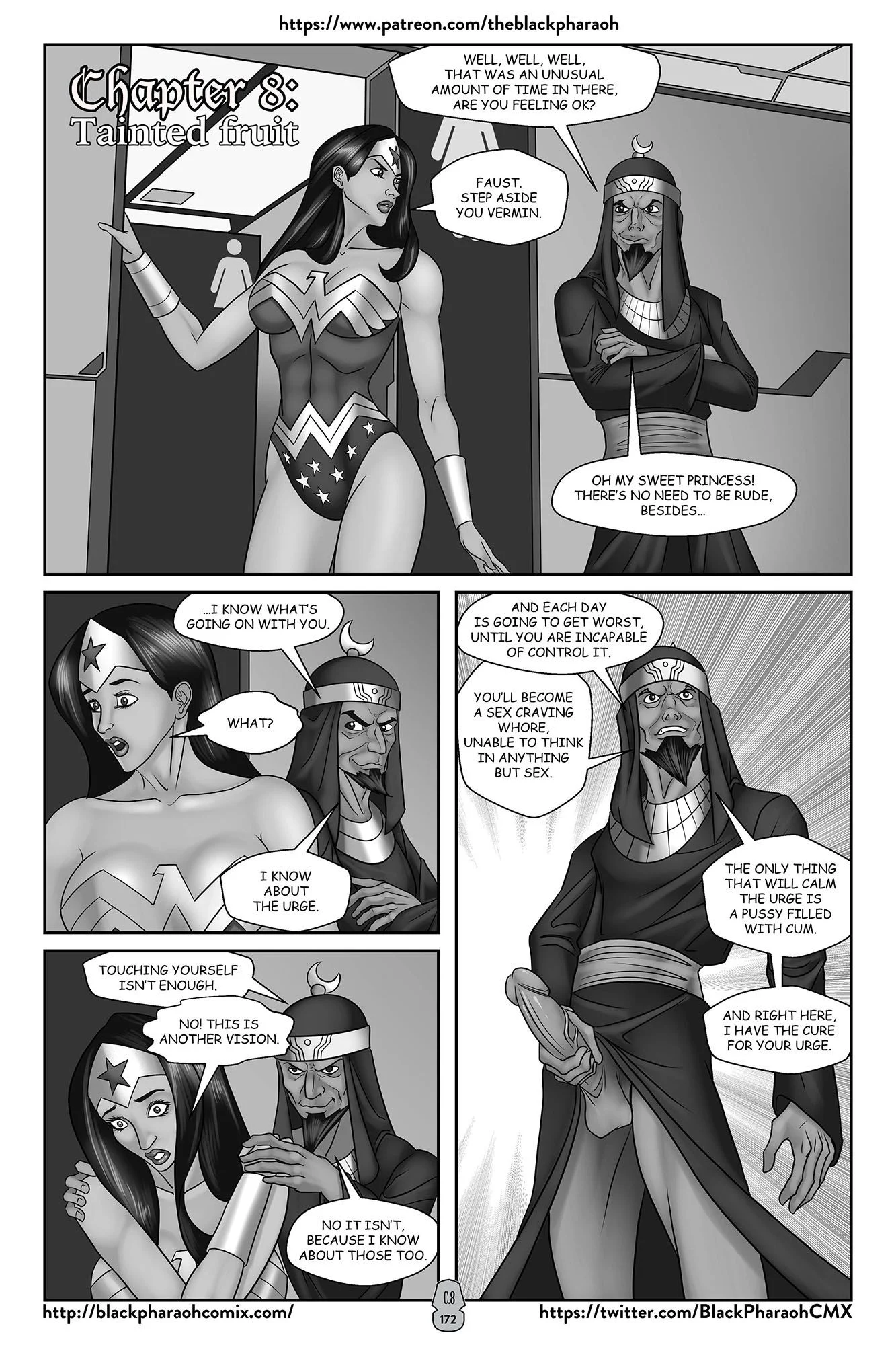 JL Forsaken Souls (Justice League) [The Black Pharaoh] Chapter 8 - Page 1