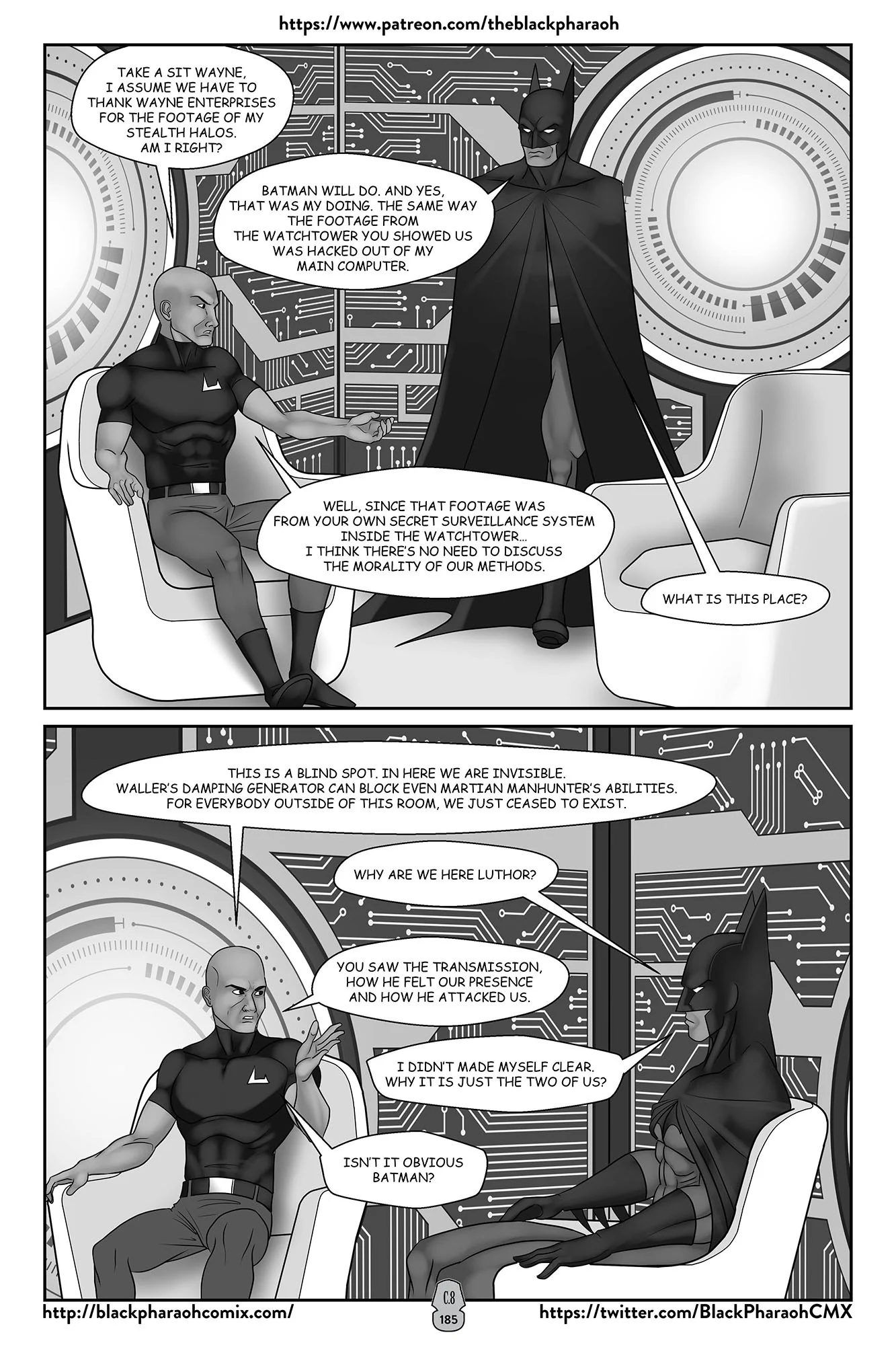 JL Forsaken Souls (Justice League) [The Black Pharaoh] Chapter 8 - Page 14