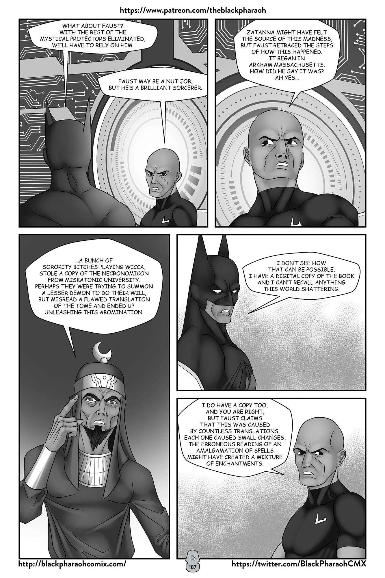 JL Forsaken Souls (Justice League) [The Black Pharaoh] Chapter 8 - Page 16