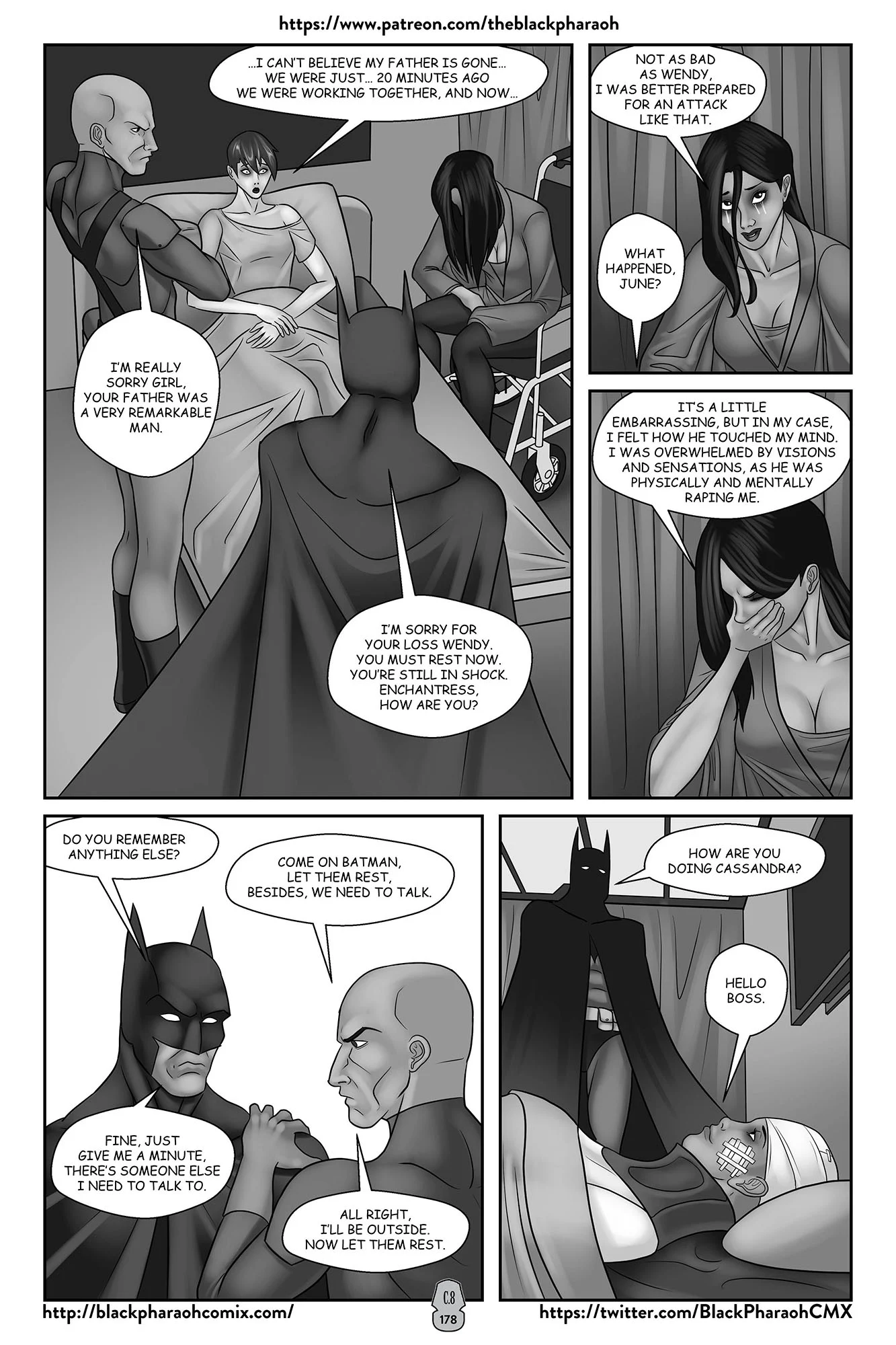JL Forsaken Souls (Justice League) [The Black Pharaoh] Chapter 8 - Page 7