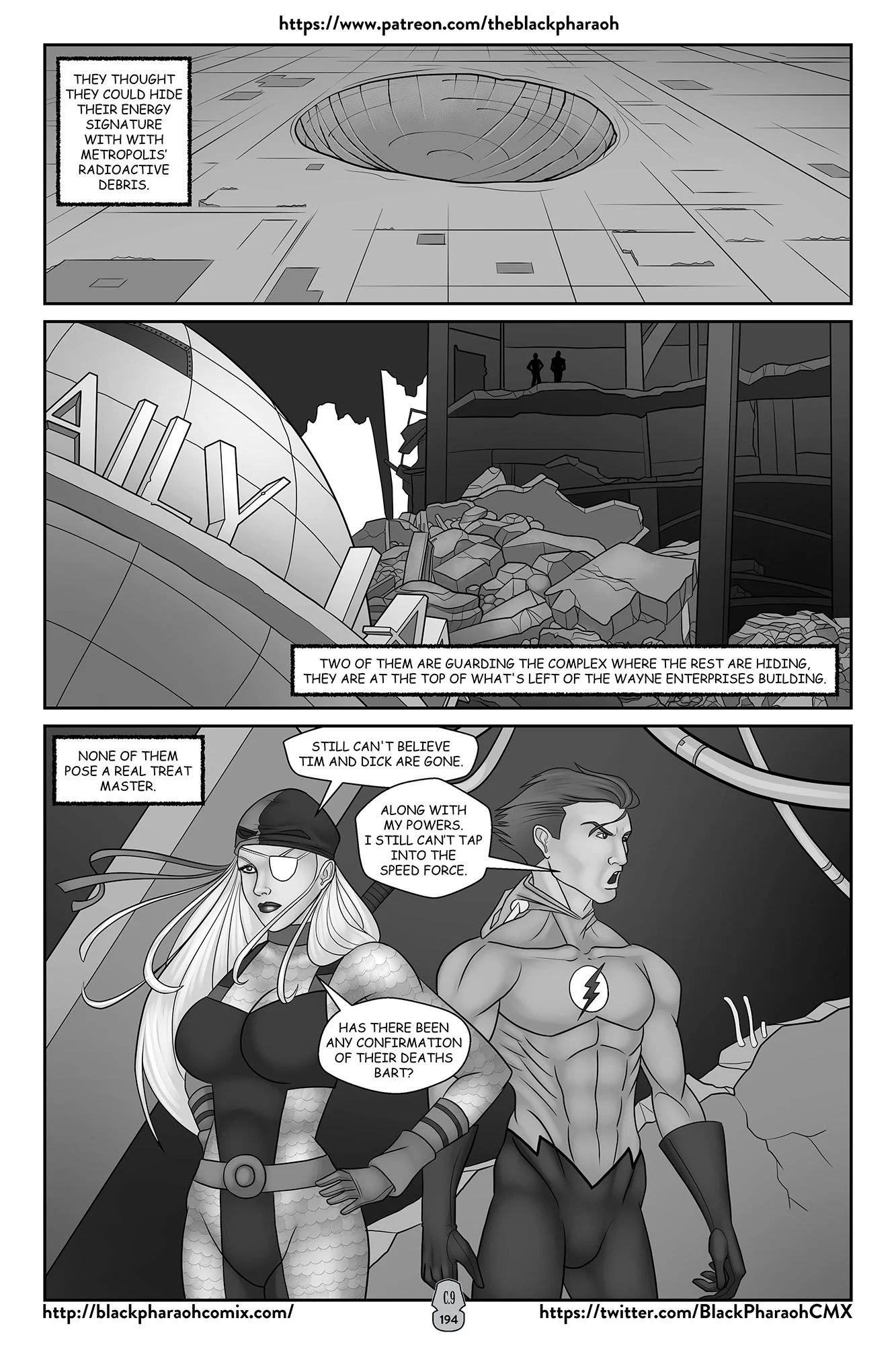 JL Forsaken Souls (Justice League) [The Black Pharaoh] Chapter 9 - Page 2