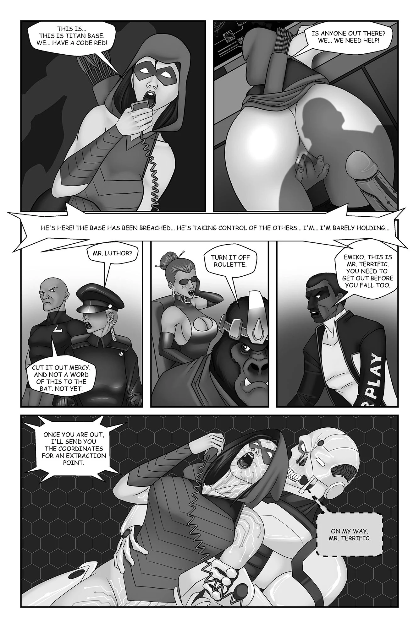 JL Forsaken Souls (Justice League) [The Black Pharaoh] Chapter 9 - Page 9