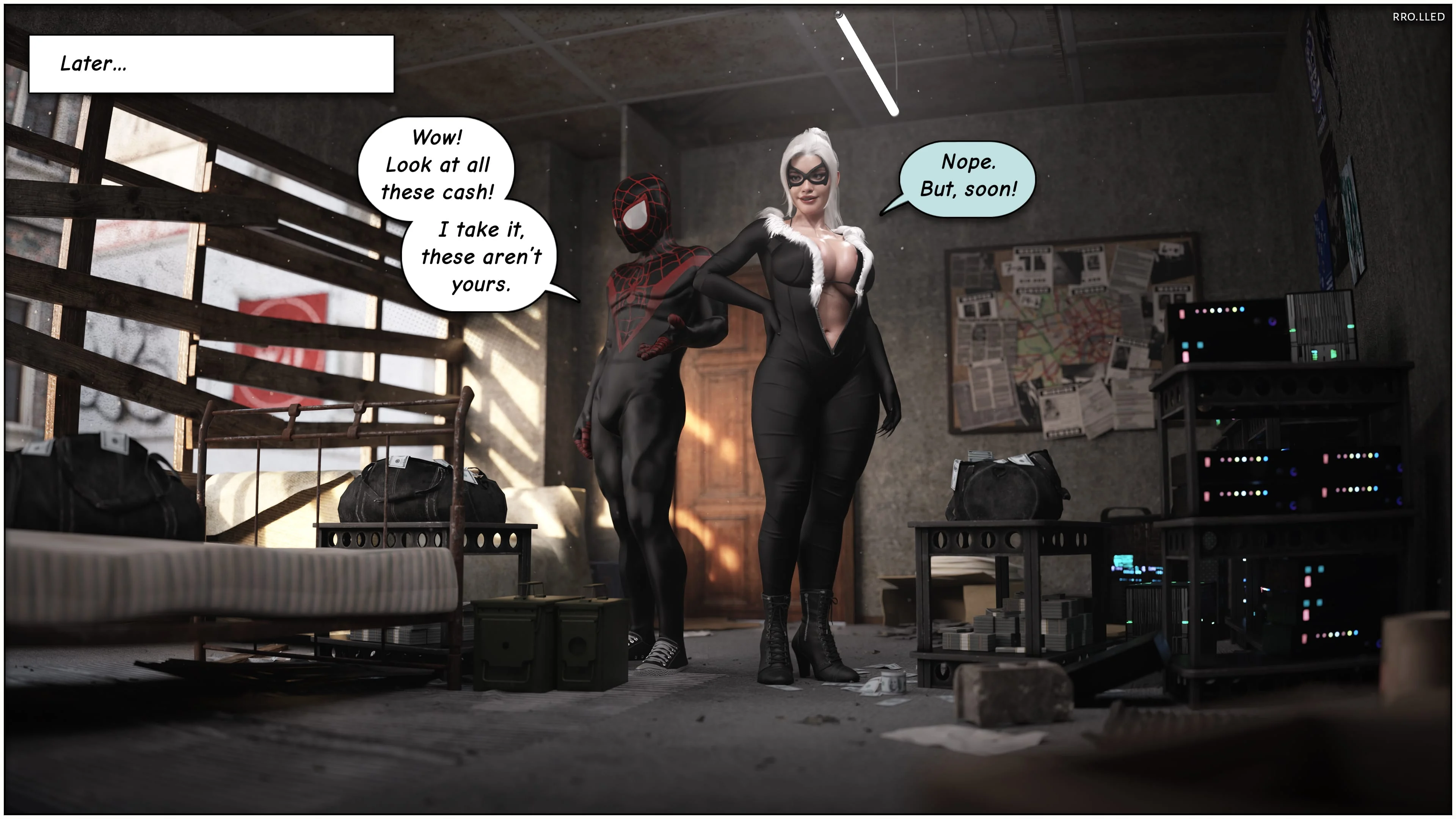 Jealous Spider (Spider-Man) [Rro.lled] Chapter 1 - Page 55