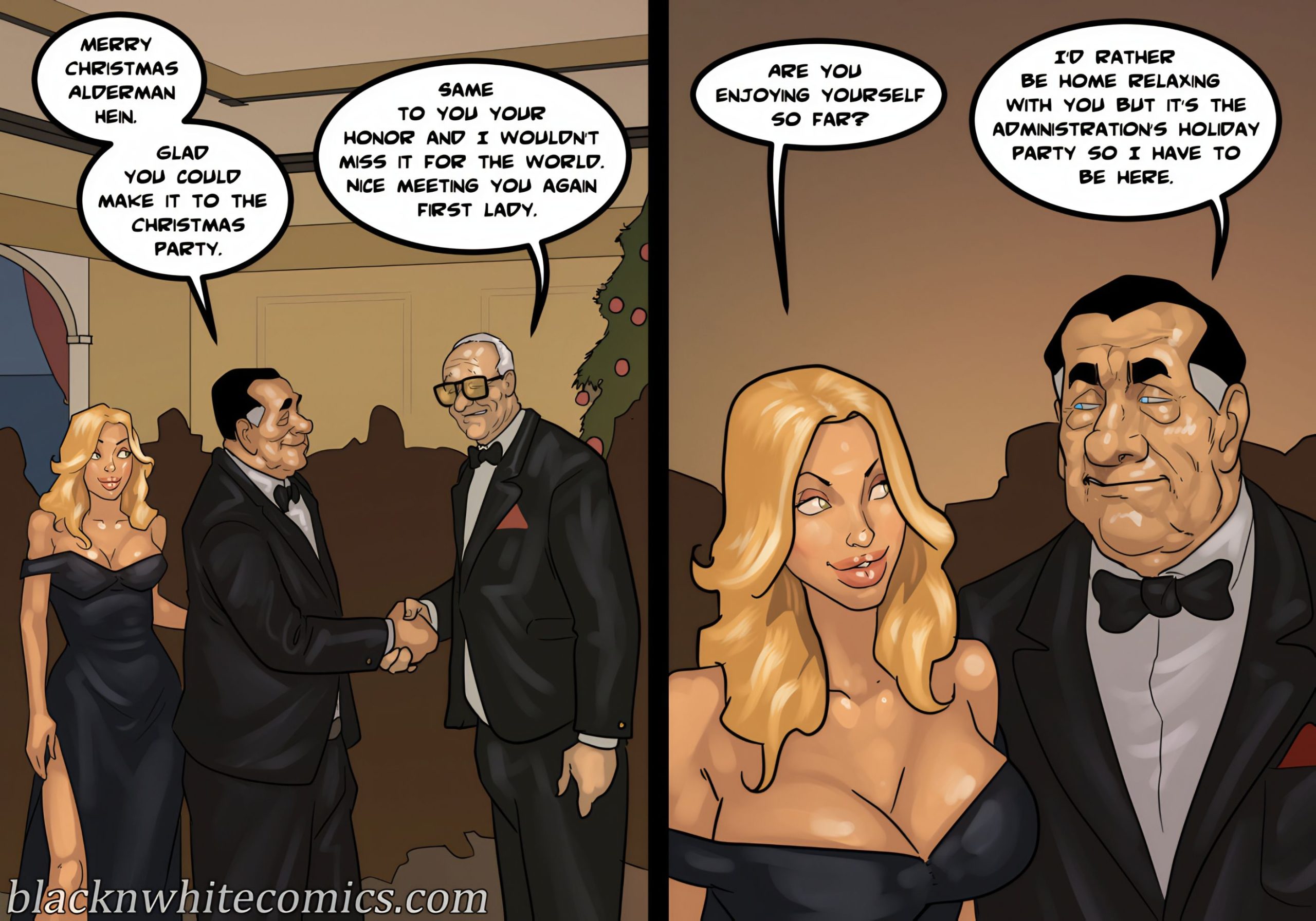 The Mayor [BlackNWhiteComics] Chapter 6 - Page 2