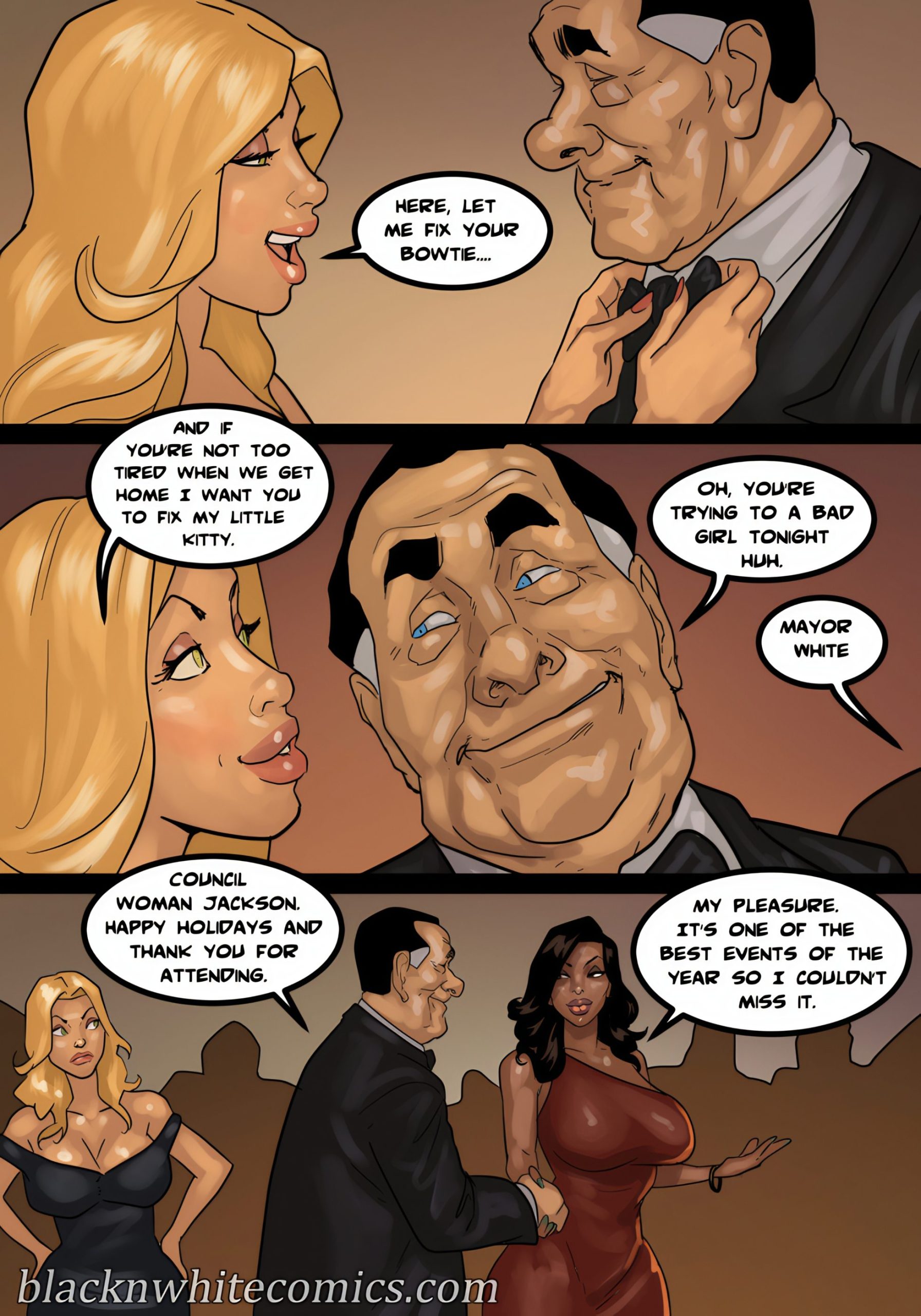 The Mayor [BlackNWhiteComics] Chapter 6 - Page 3
