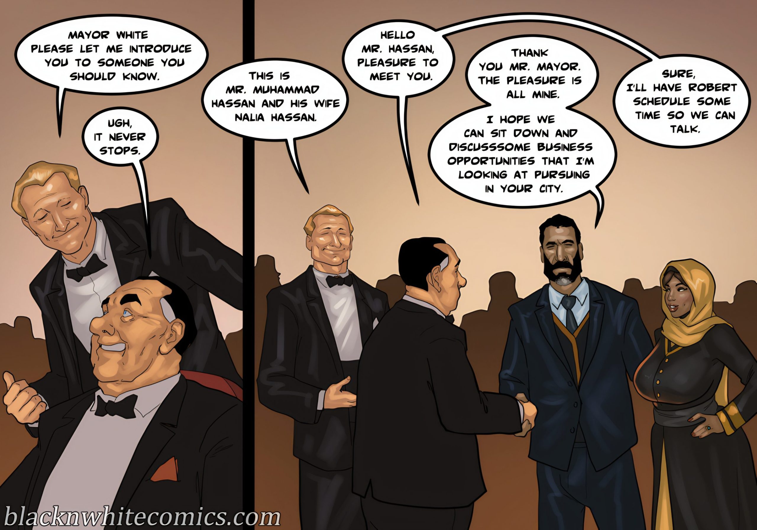 The Mayor [BlackNWhiteComics] Chapter 6 - Page 57