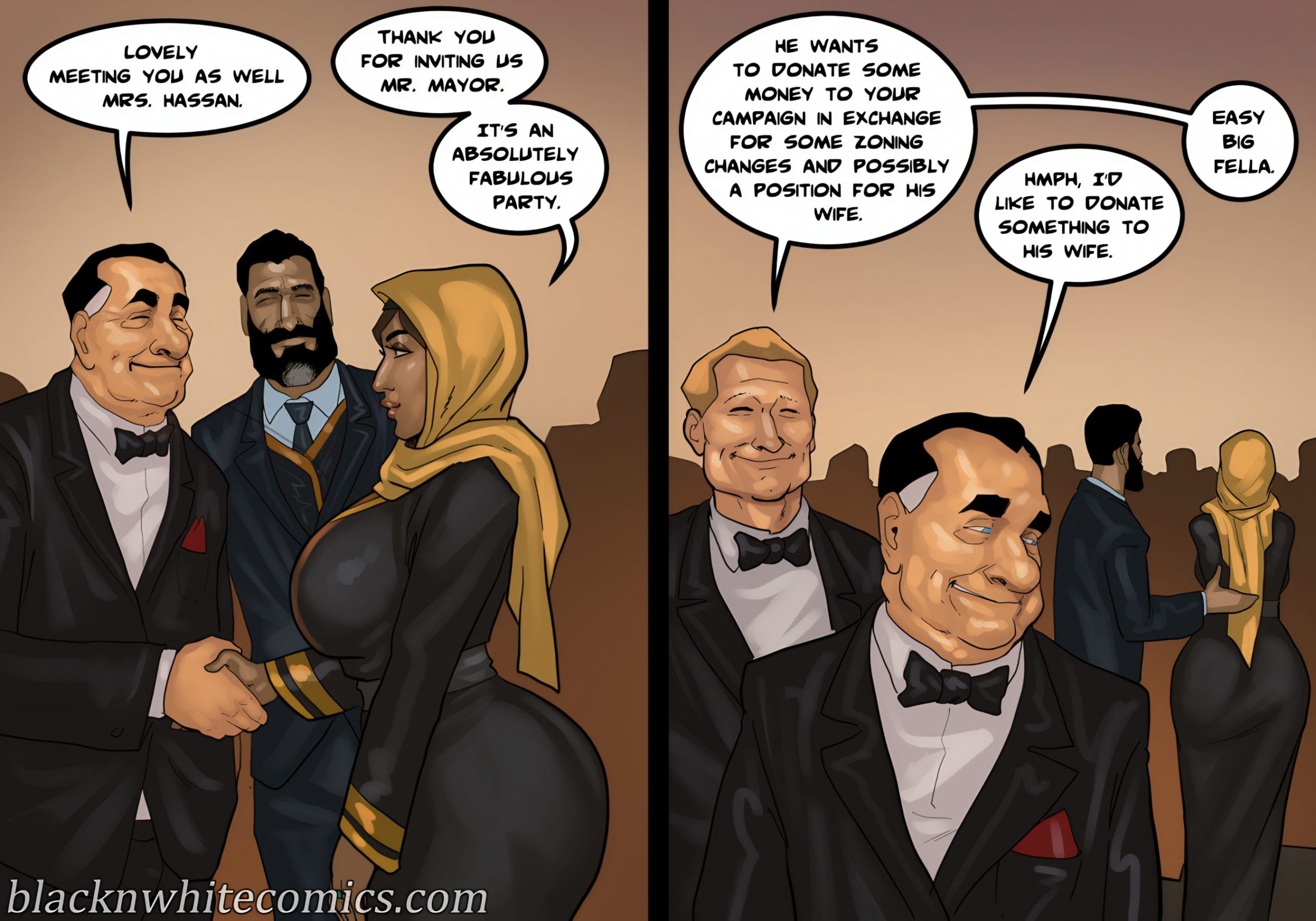 The Mayor [BlackNWhiteComics] Chapter 6 - Page 58