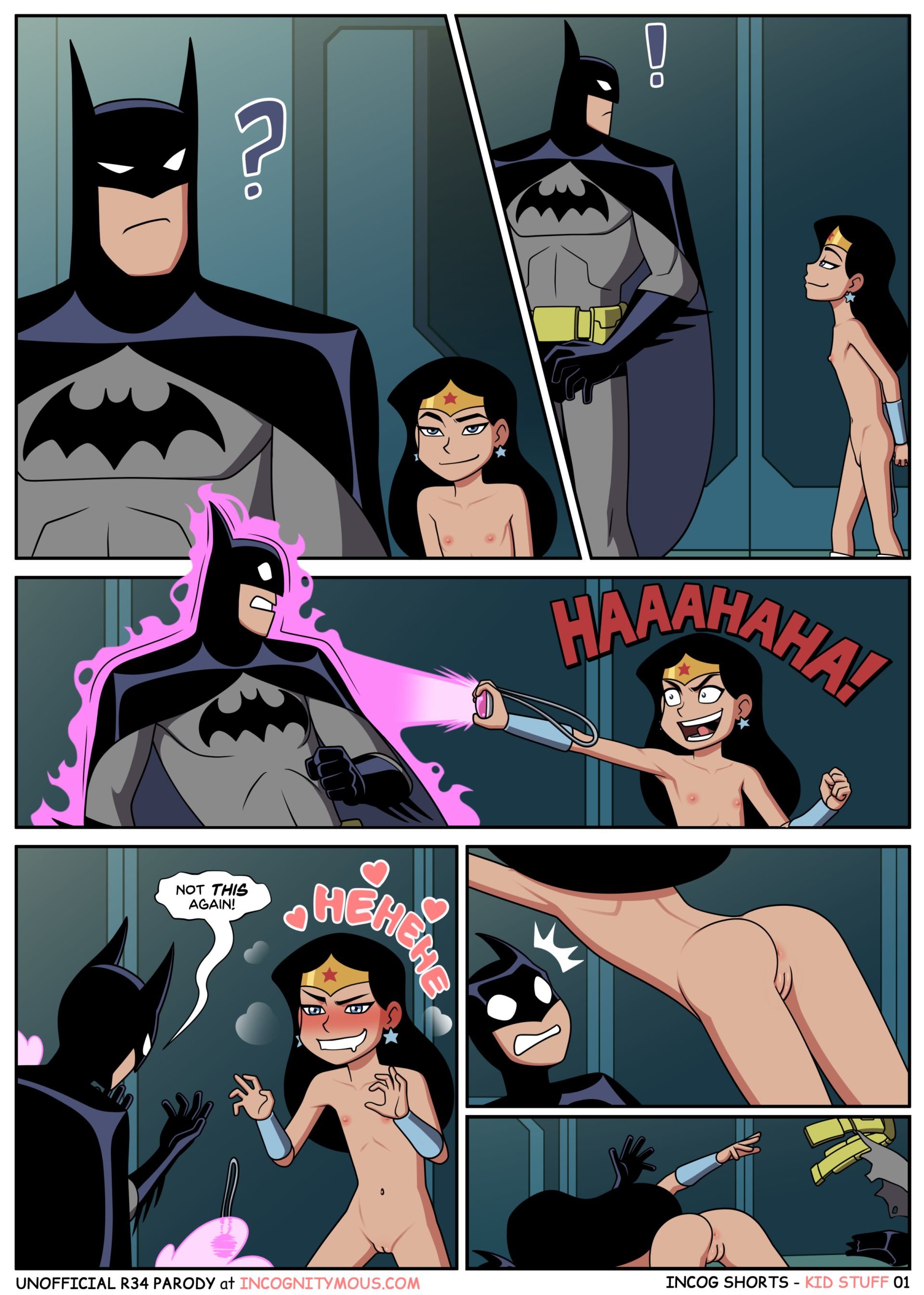 Shorts [Incognitymous] Kid Stuff (Justice League) - Page 1